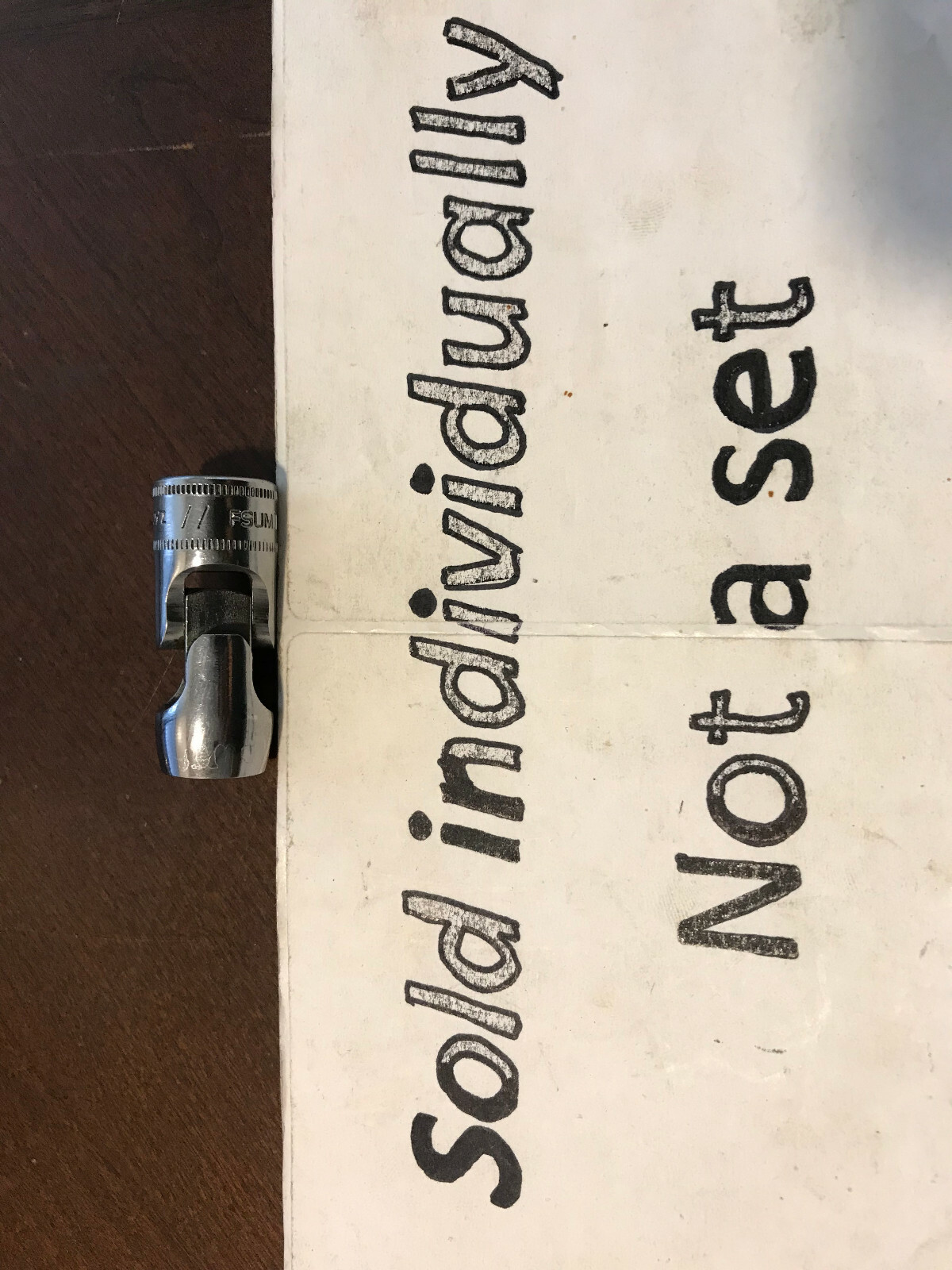 U-PICK* Snap-On Tools Swivel Flex wobble universal chrome metric 3/8″ Drive USA