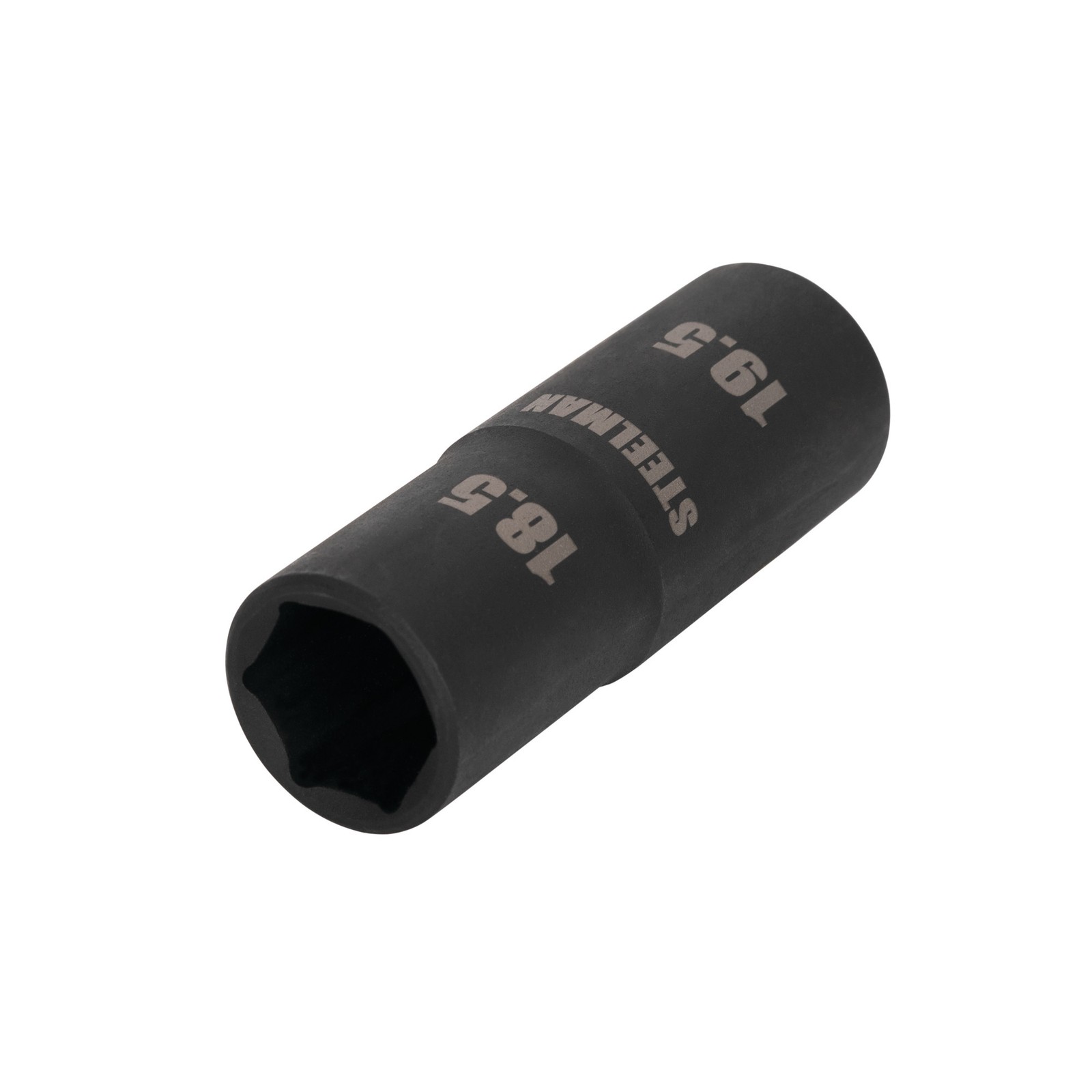 Steelman 1/2 in. Drive 6-Pt Thin-Wall 18.5 x 19.5mm Impact Flip Socket 97025
