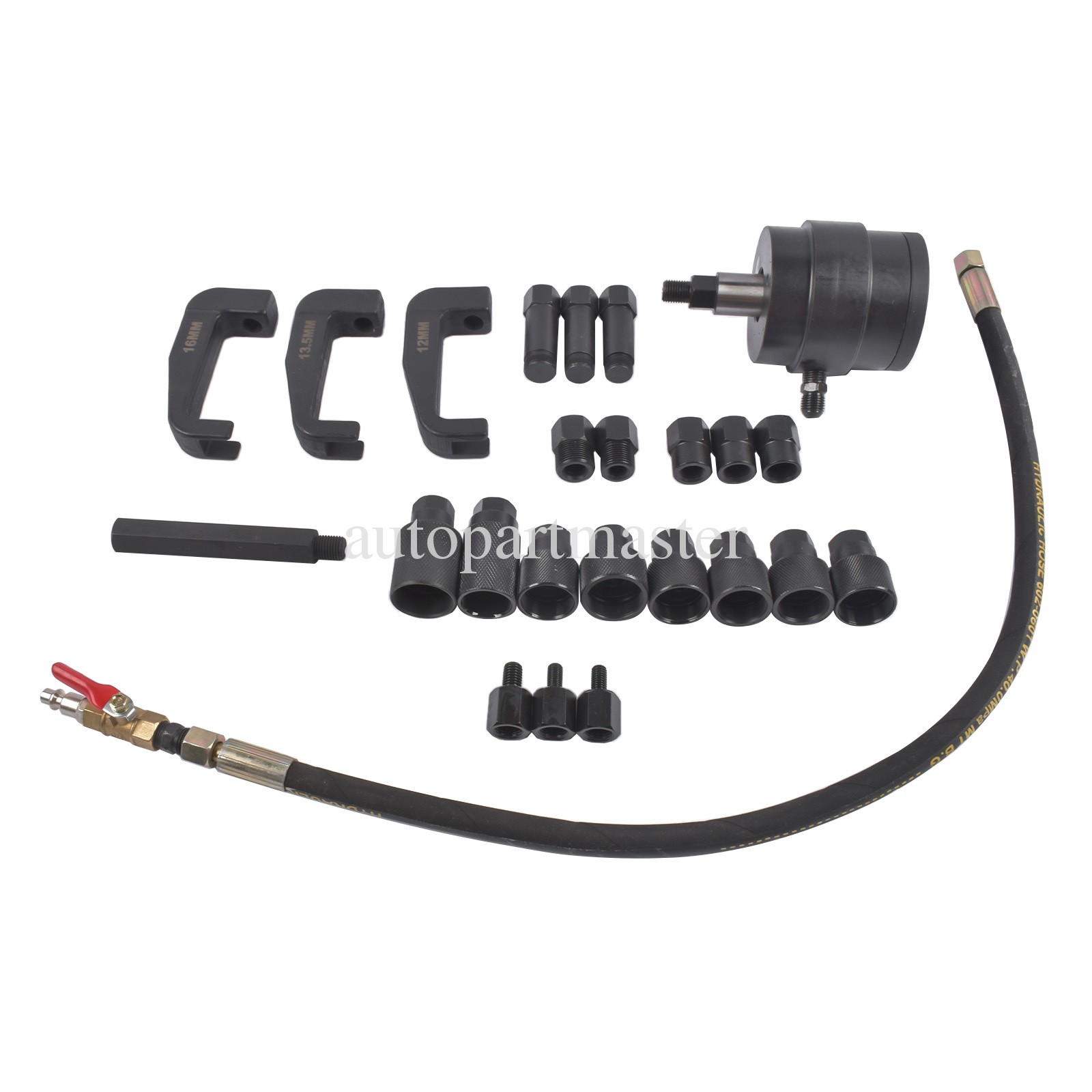 25-Piece Diesel Injector Extractor Pneumatic Injector Extractor Professional Kit