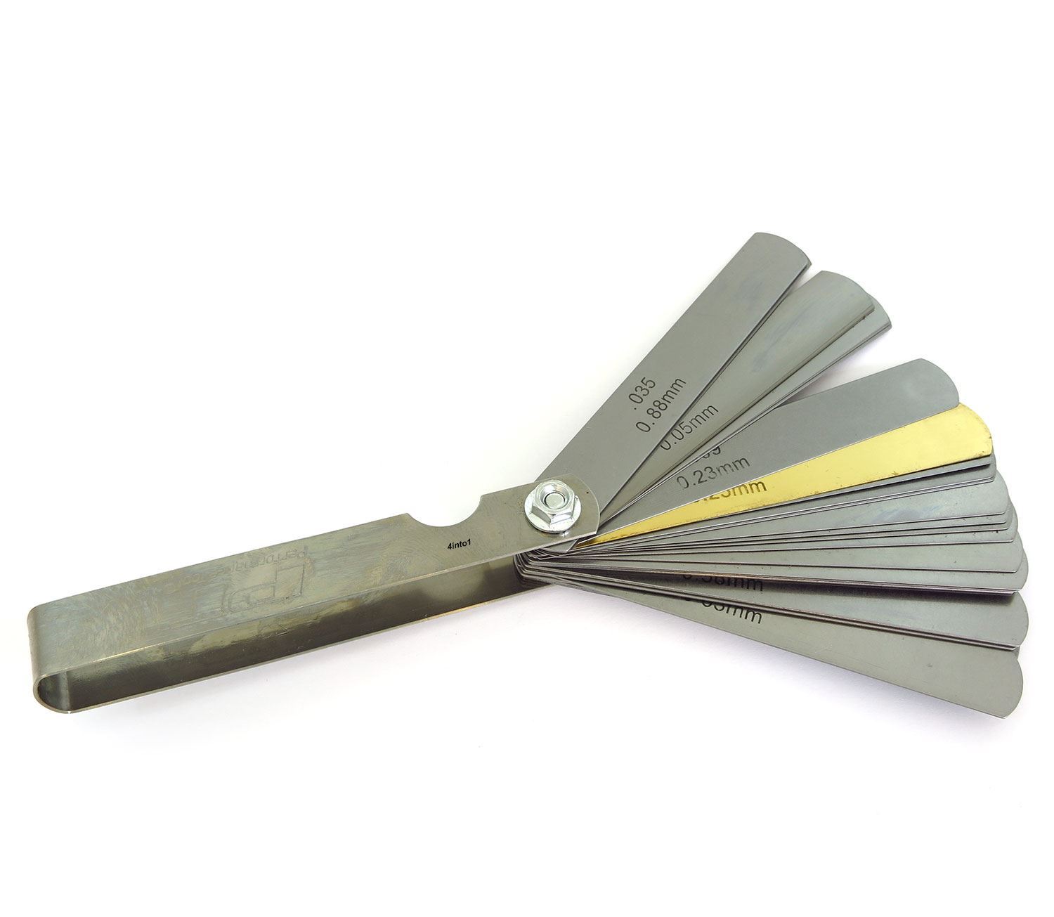 32 Blade Feeler Gauge Tool – .0015″ (.038mm) to .035″ (.889mm)