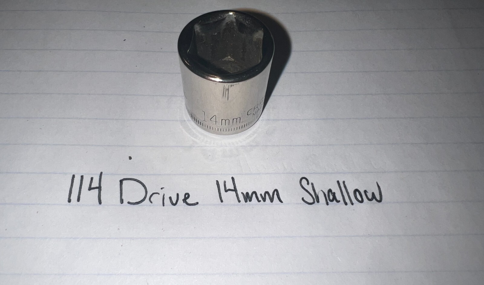 Craftsman USA 1/4″ Dr – SAE and Metric Shallow Socket 6 and 12 Point Pick Sizes!