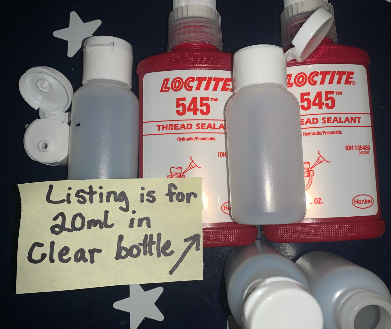Loctite 545 20ml Thread Sealant CUSTOM SIZE **I Buy Bulk So You Don’t Have To**