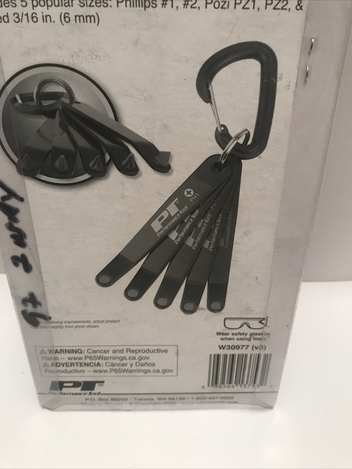 Performance Tool 5-Pc Offset Screwdriver Set W30977. Low Profile New
