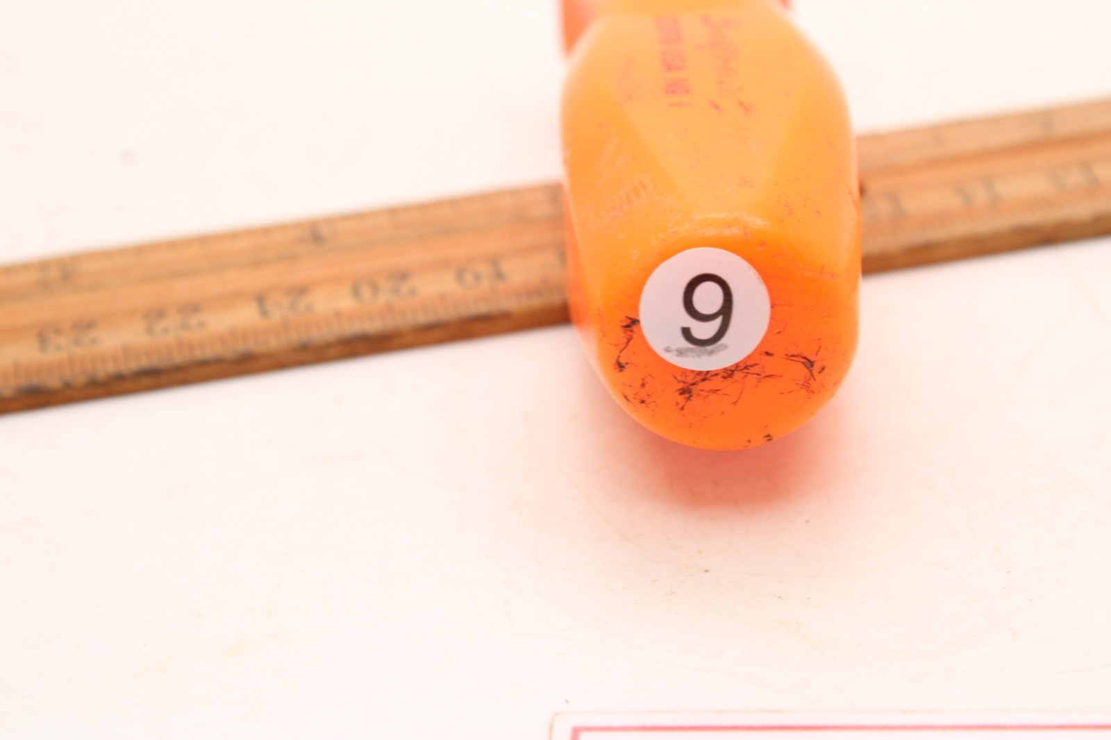 Snap-on SDDP31 #1 Phillips 3″ Screwdriver Hard Orange Handle USA