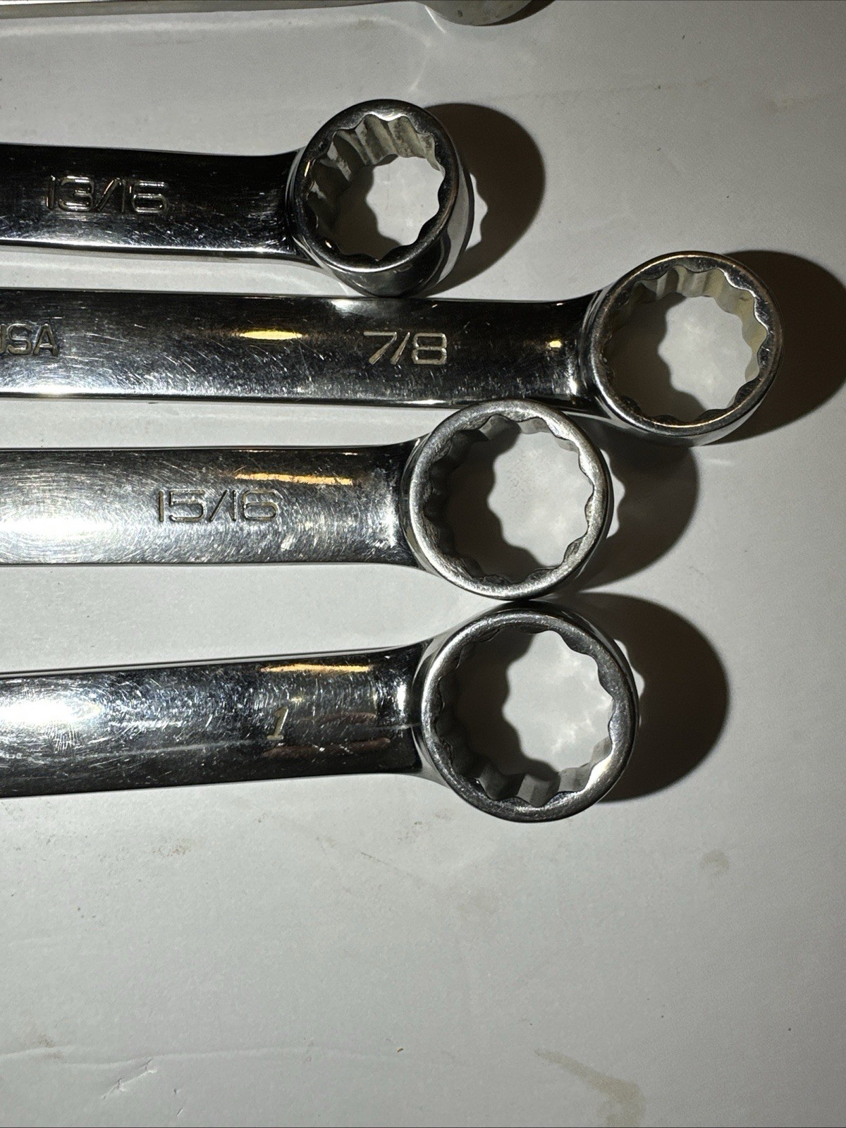 Snap On 14Pc 12-point SAE Frank Drive-plus combination wrench set (1/4-1”)