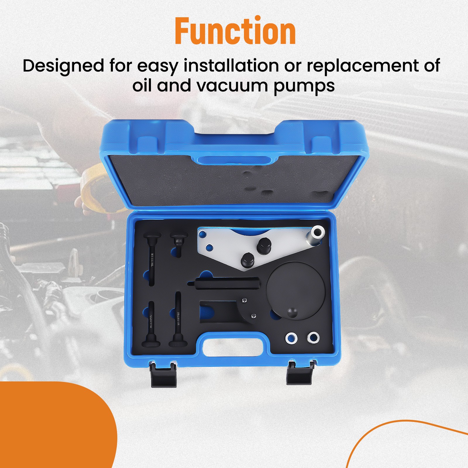 Vacuum Pump Sealing Cover Remover Installer Tool Kit For Bmw N53 N54 N55