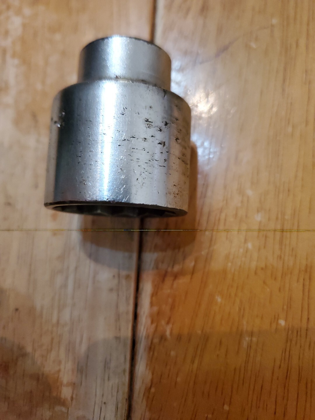 Mac Tools Sabina Vintage 1/2″ Drive 27MM 12PT Shallow Chrome Socket USA VM27-2