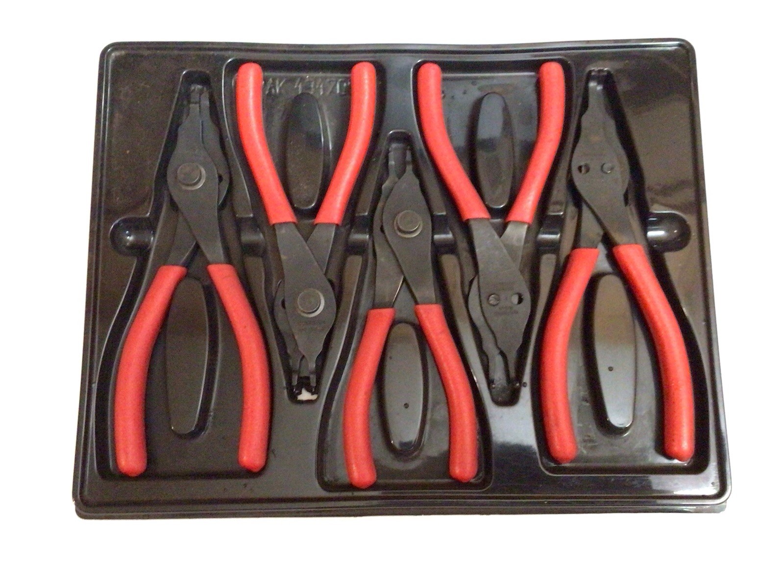 Snap-on SRPCR105-5 Handheld Cushion Grip Snap Ring REVERSIBLE Pliers Set of 5