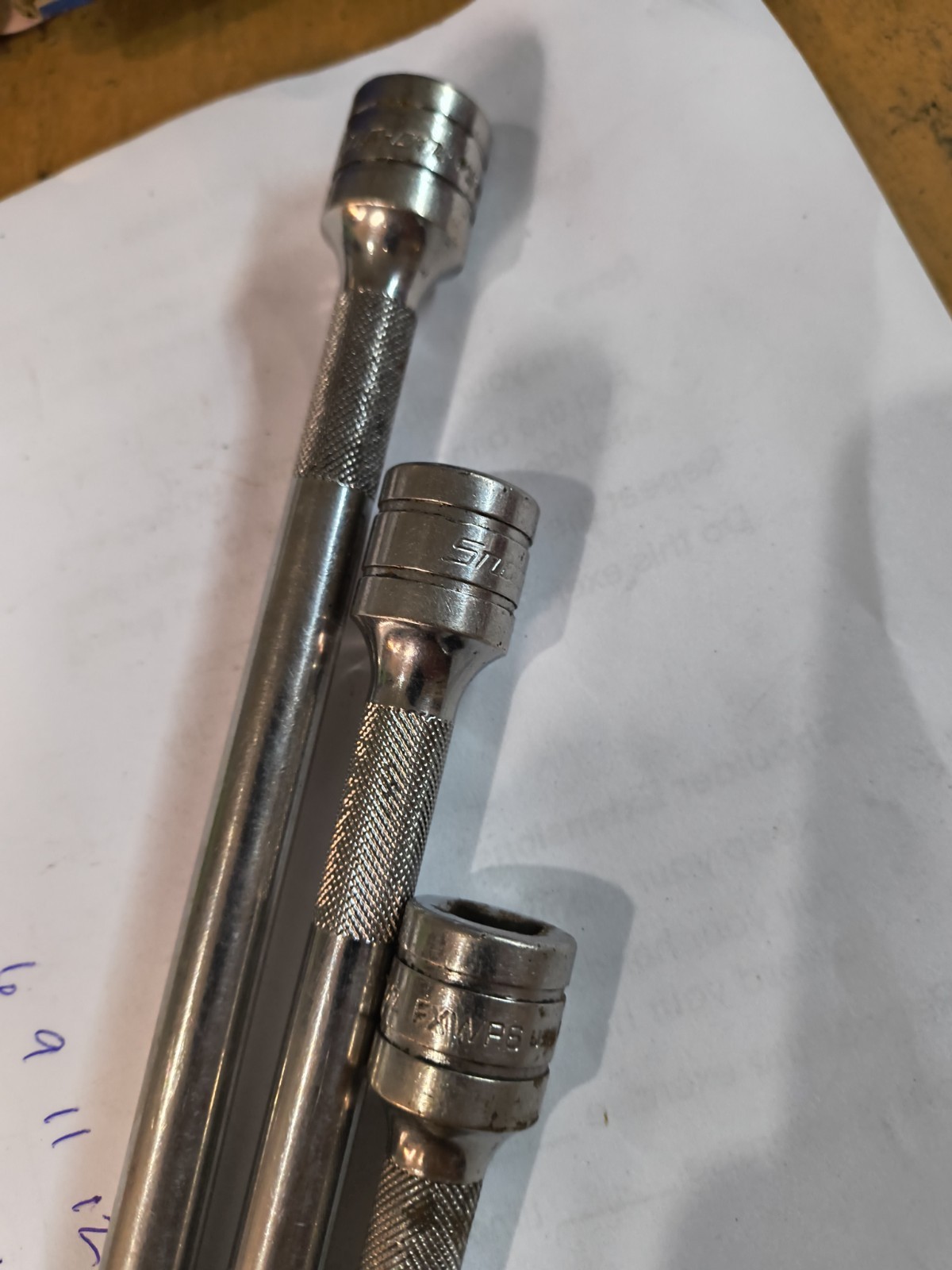 Snap-On Wobble Plus Socket Extension 3/8 By 6 8 And 10 In Long