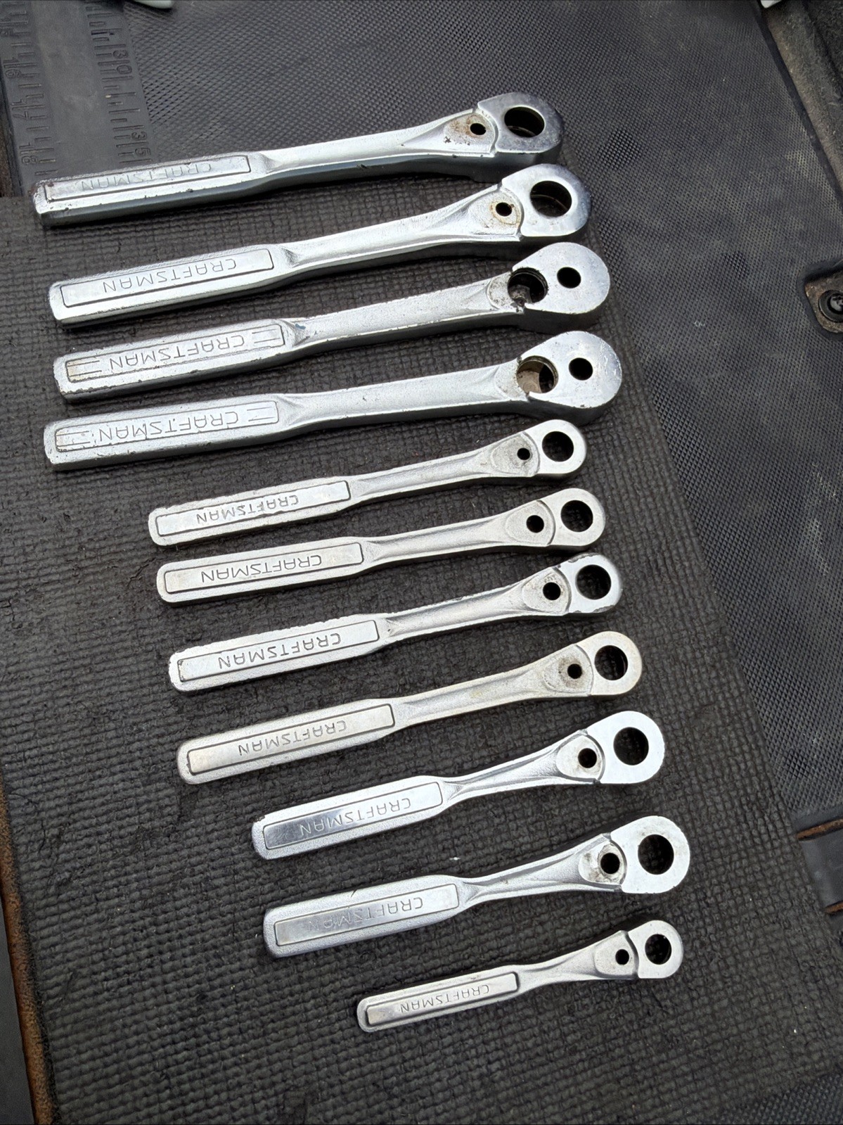 Sears Craftsman 11pc Ratchet Bodies ONLY NO GUTS 1/2,3/8” 1/4 Forgings Warranty