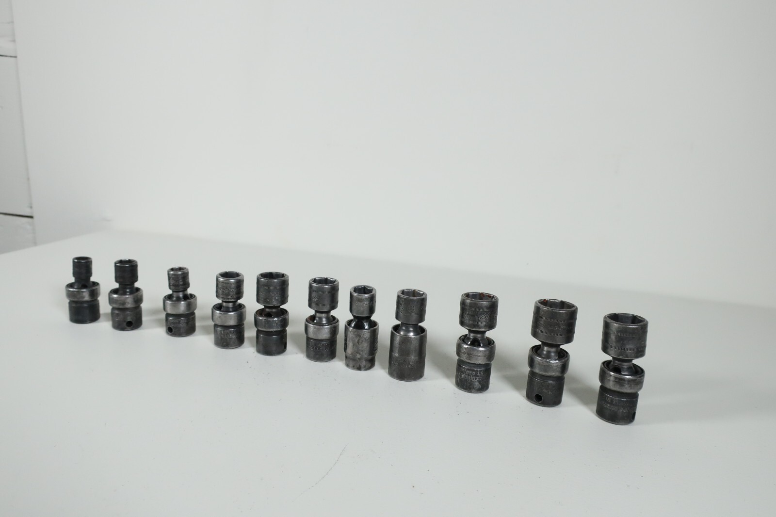 Snap On 3/8″ Drive 11pc Metric Swivel Impact 6pt Socket Set(9mm-19mm)IPFM