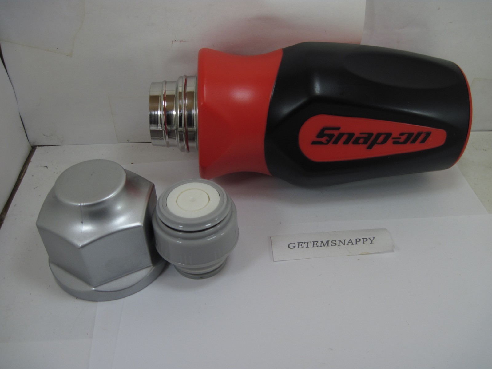 Snap On Hot/Cold Red Screwdriver Handle Thermos NEW