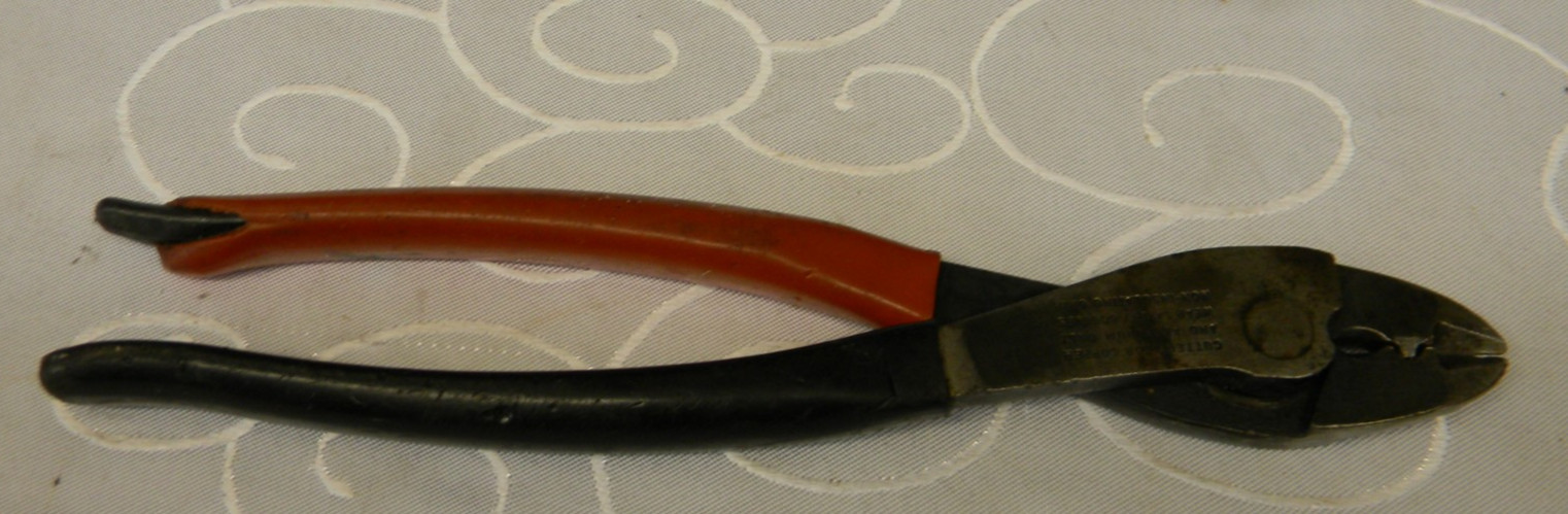 THOMAS & BETTS 9-1/2″ LONG FOR A, B, C STA-KON TERMINAL CRIMPING PLIERS #WT112M