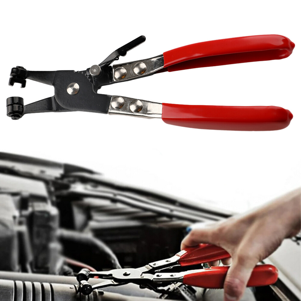 Car Ring-type Swivel Hose Clamps Repair Tool Flat Type Pliers Alloy Handle Clips