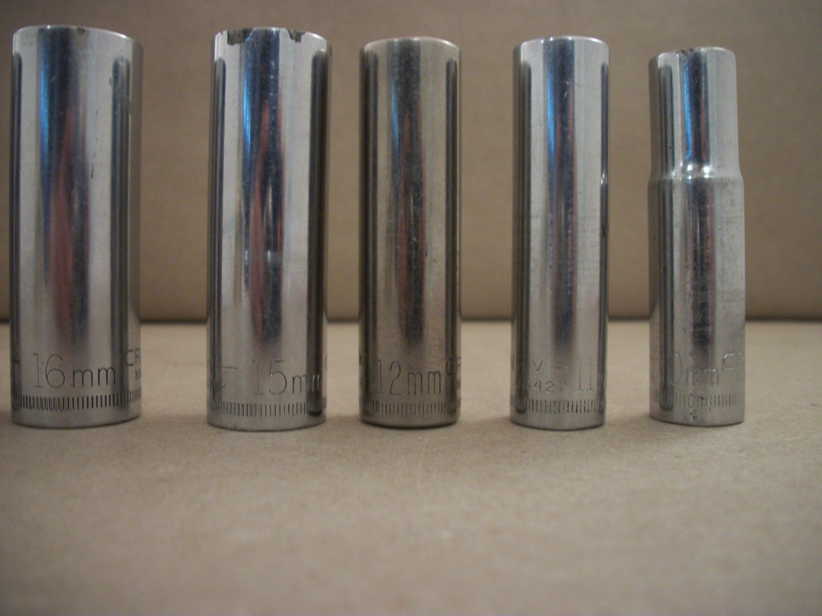 Craftsman Deep Well 3/8″ Drive 6 Point Socket Set Of 7 – V and G Series