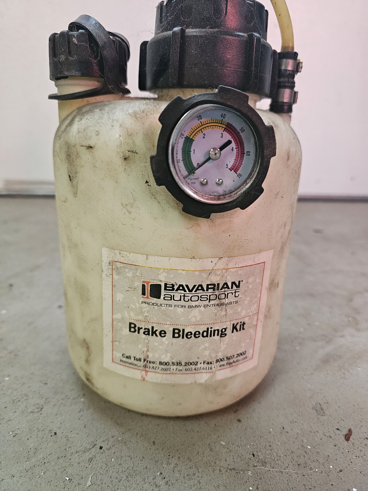 Bavarian Autosport Brake Bleeding Kit Vacuum Brake Bleeder Euro