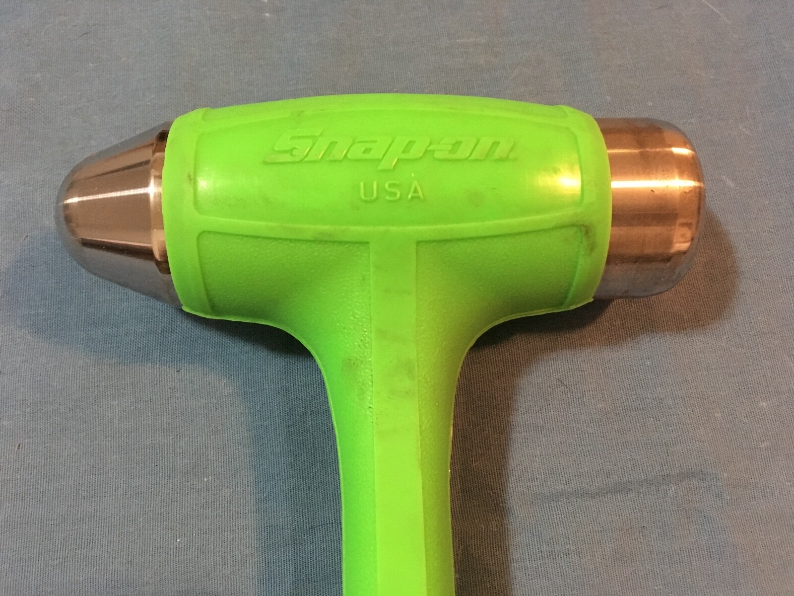 New Snap-on™ Ball Peen Dead Blow Hammer 32 oz. GREEN HBBD32 HBBD32G UNused