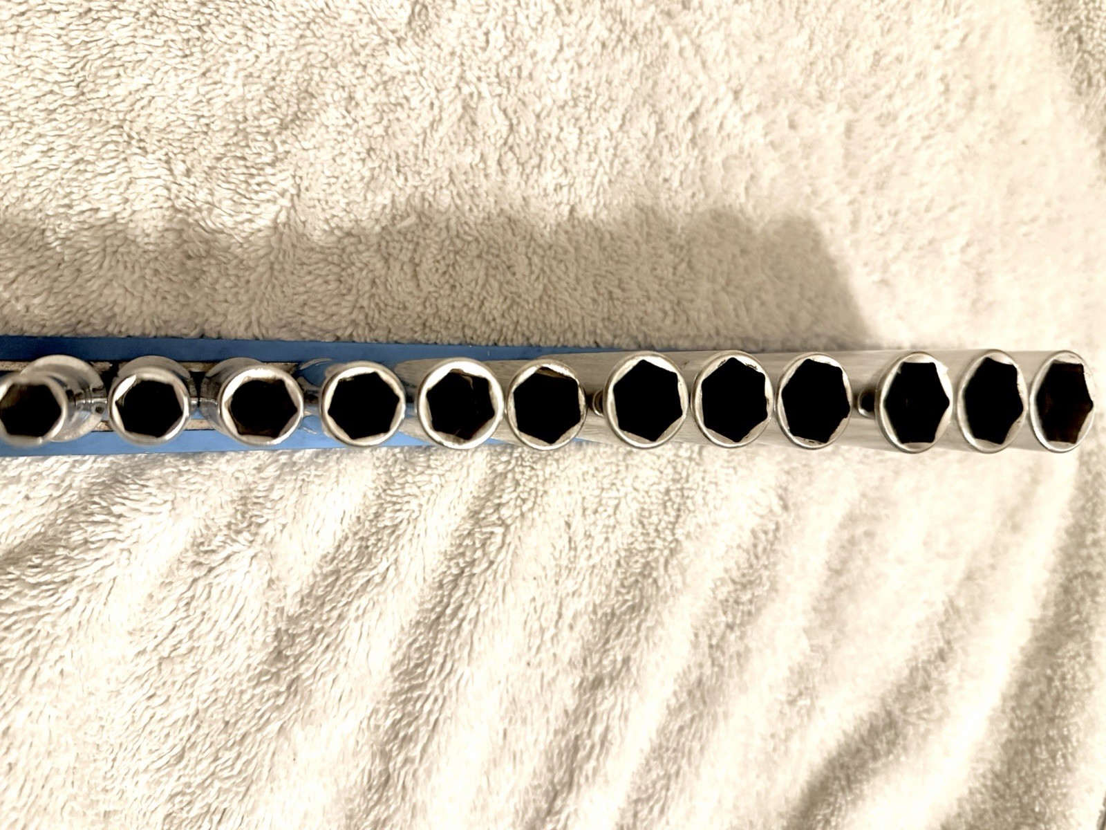 Snap-on 3/8″ Drive Metric Socket Set 8-19mm Shallow FSM Deep SFSM 6 Pt NICE USA