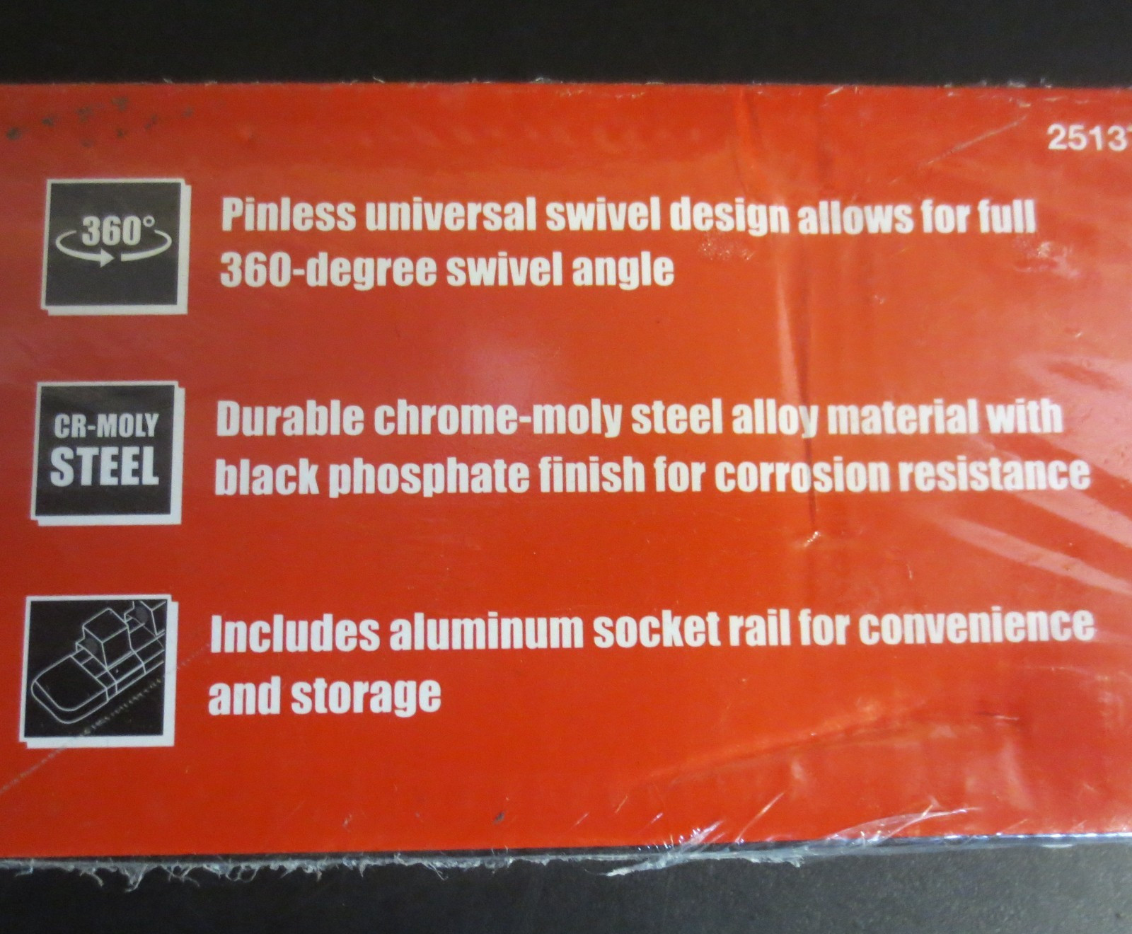ARES 25137-10-Piece SAE Pinless Universal Swivel Impact Socket Set
