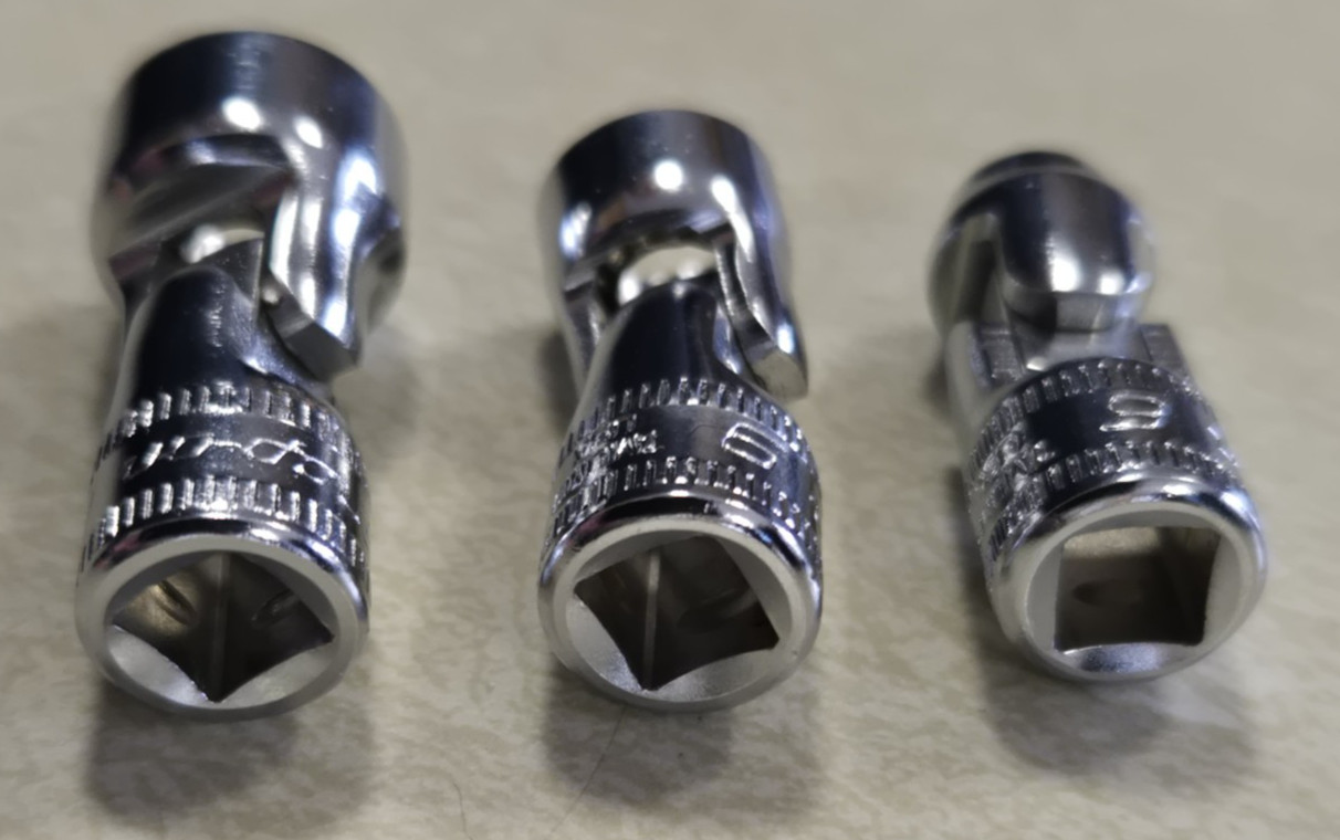 Snap-On 1/4″ Drive 6, 9 & 11 mm Swivel, 3 Piece Socket Set
