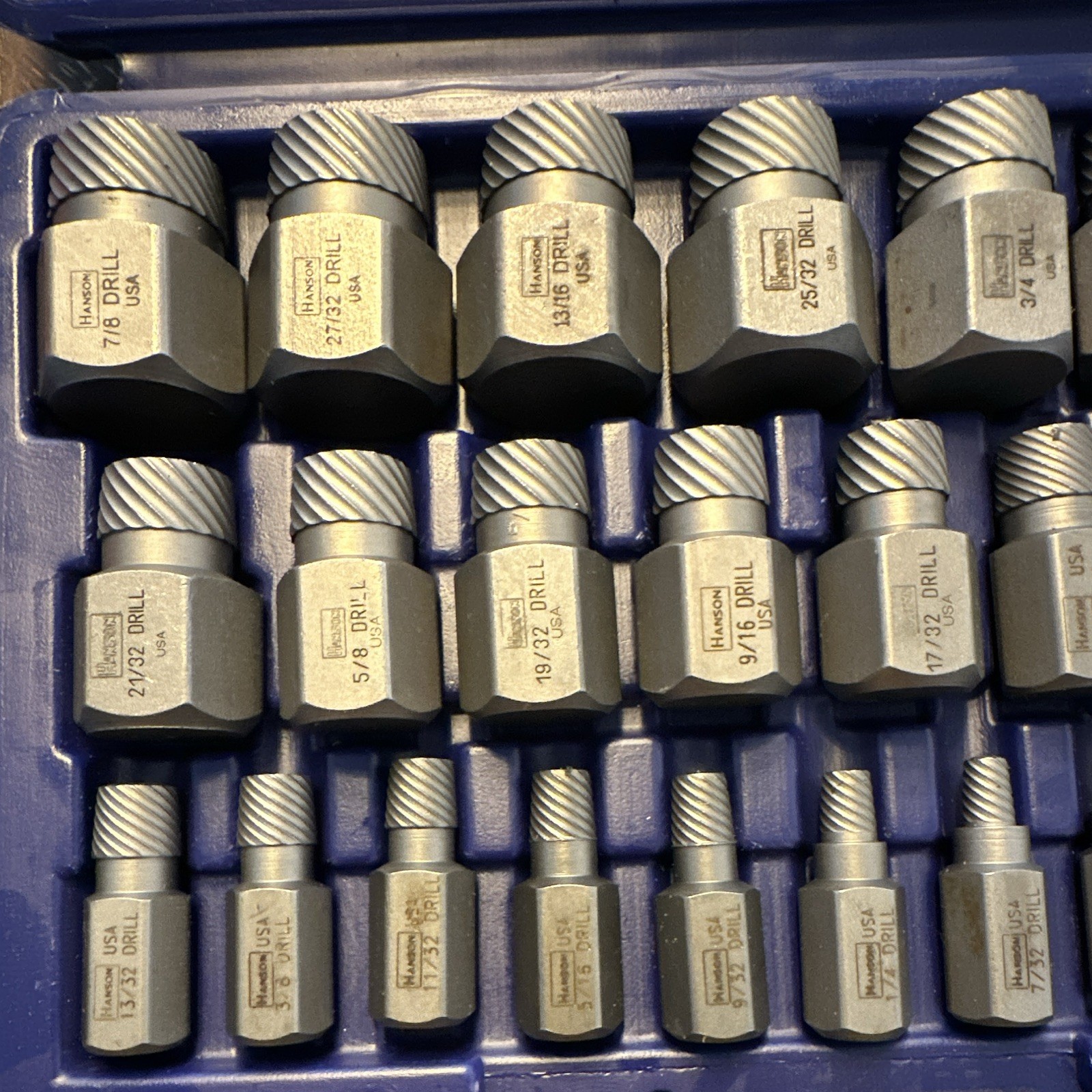Irwin Hanson Hex Head multi-Spline Extractor Set 1/8”-7/8”