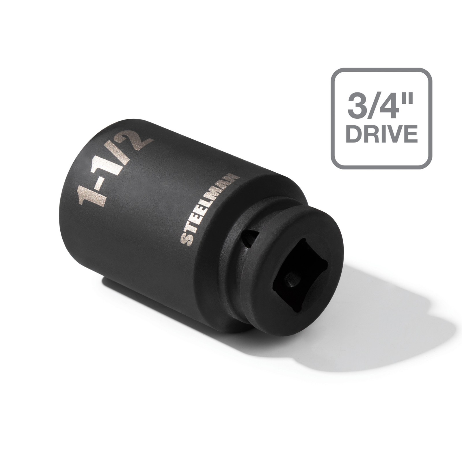 Steelman Pro 3/4 in. Drive 1-1/2 in. 6 Point Deep Impact Socket 79272