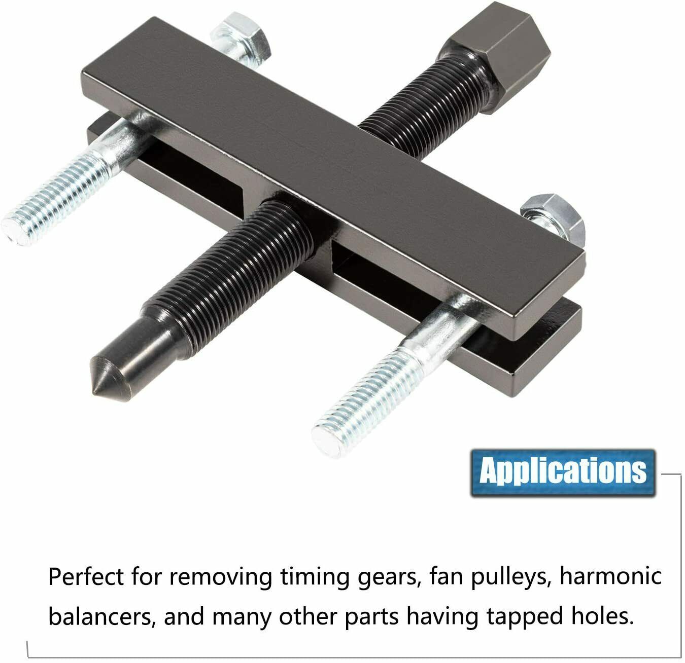 7393 Gear and Pulley Puller Replace for OTC 7393 with 5-1/2″ Long Forcing Screw