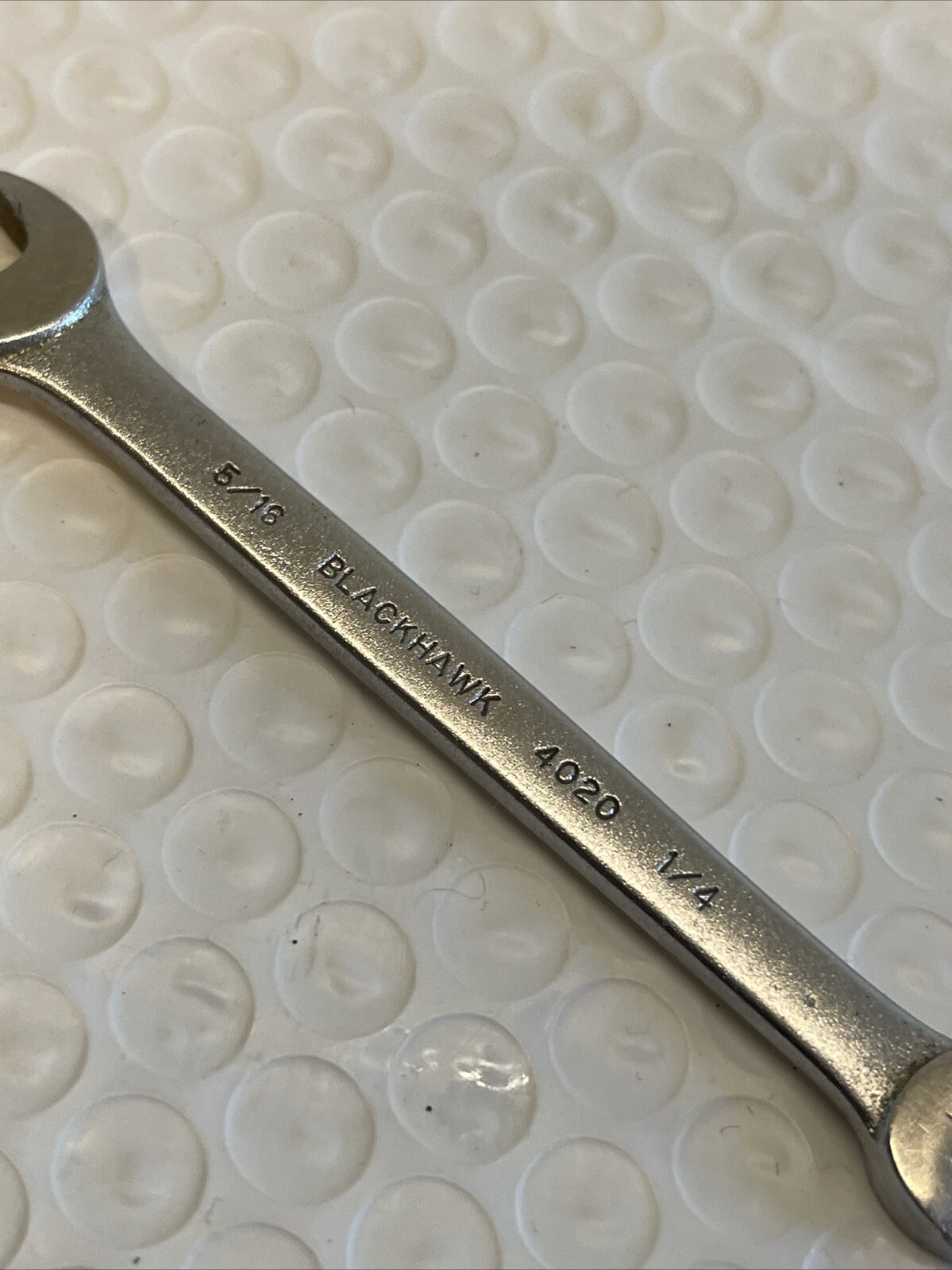 Blackhawk 1/4″ X 5/16″ Open End Wrench 4020 USA