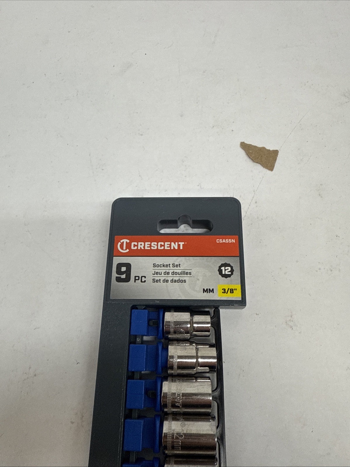 Crescent 9 Pc. 3/8″ Drive 12 Point Standard Metric Socket Set – CSAS5N