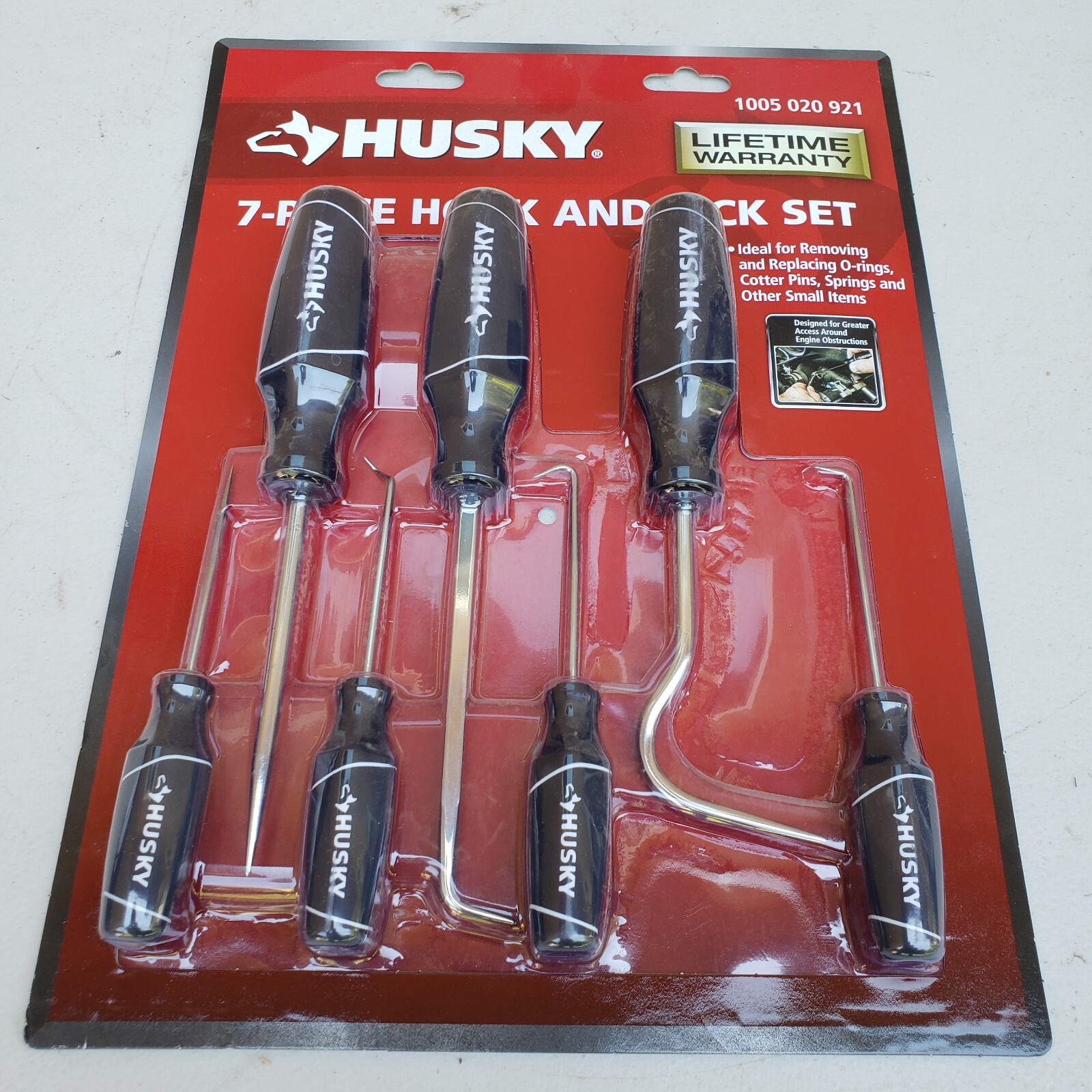 Husky Hook and Pick Set #1005020921 and Hand Scraper Tool Set #1005022484