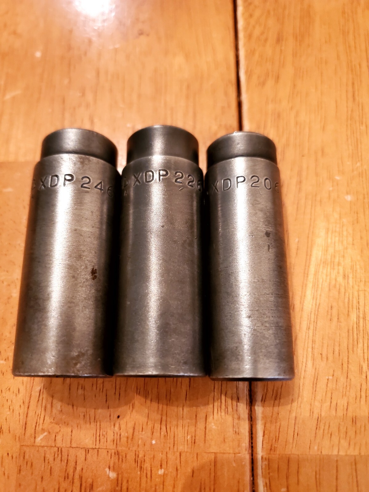 Mac Tools 3/8 Drive 5/8 11/16 3/4 6PT Deep Impact Sockets Lot Of 3