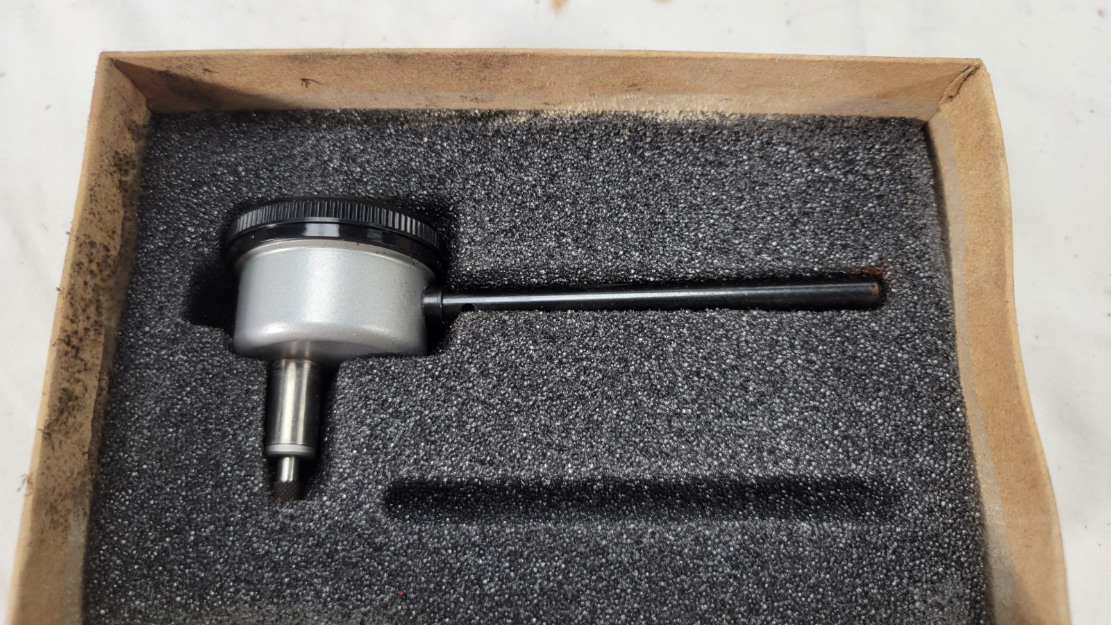 Starrett 651MB1 Back Plunger Indicator 5mm Range 0.01mm Tool SKUC