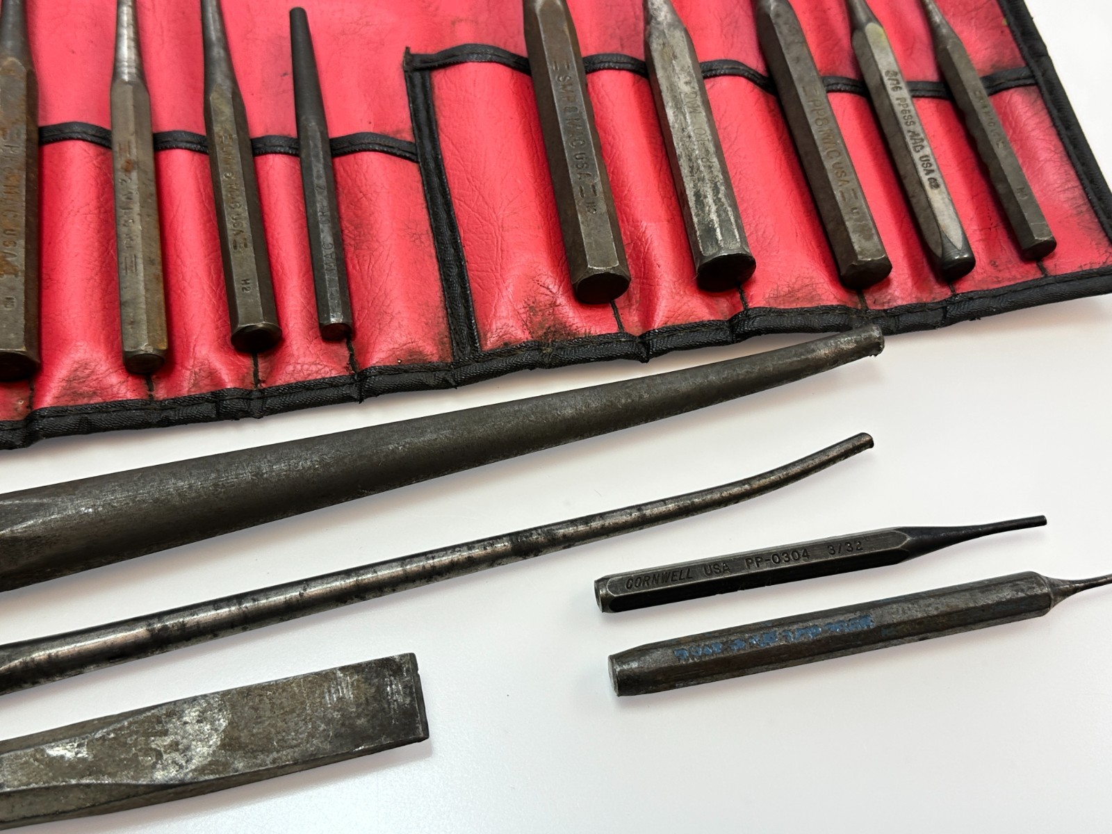 MAC Tools USA 19pc Punch Chisel Set w/ Extras
