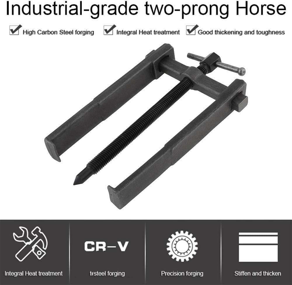 Heavy-Duty Carbon Steel 8-Inch Bearing Puller – Easy Operation in Tight Spaces