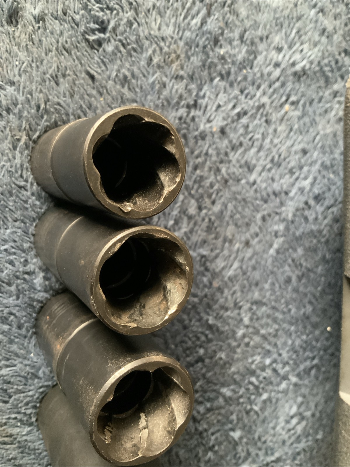 Blue Point Wheel Flip Socket Set…has Wear…..see Pics……complete Set