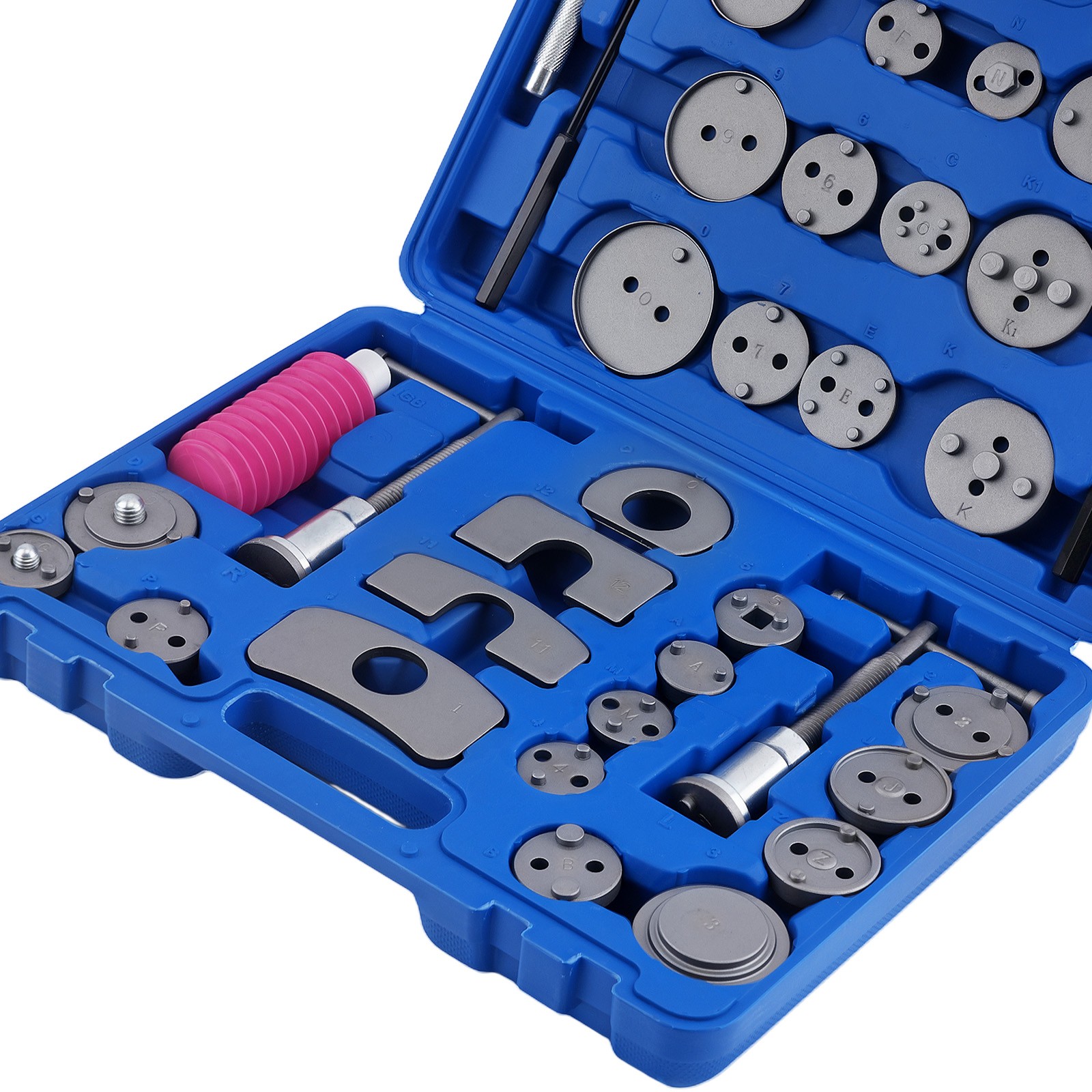 35 pc Brake Disc Piston Wind Back Pad Compressor Universal Caliper Tool Kit