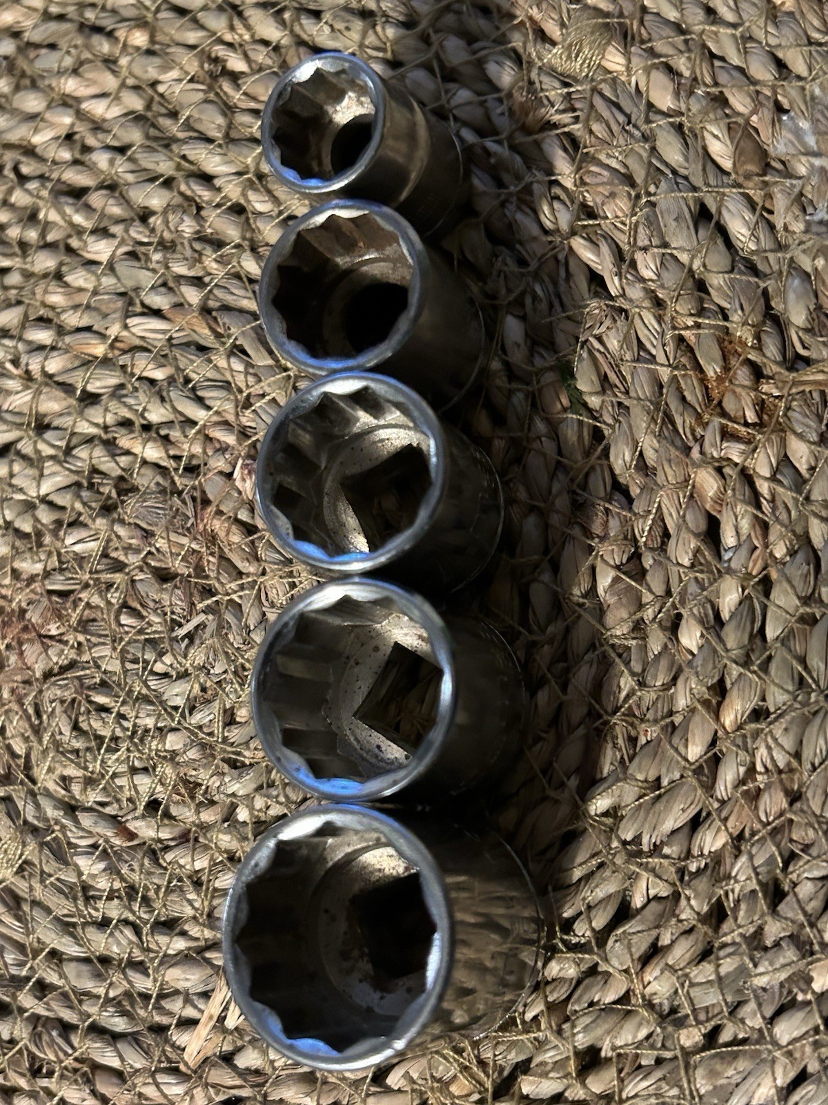 Metrinch 5 Piece Set 3/4 “11/16” 5/8 “ 9/16” 7/16”