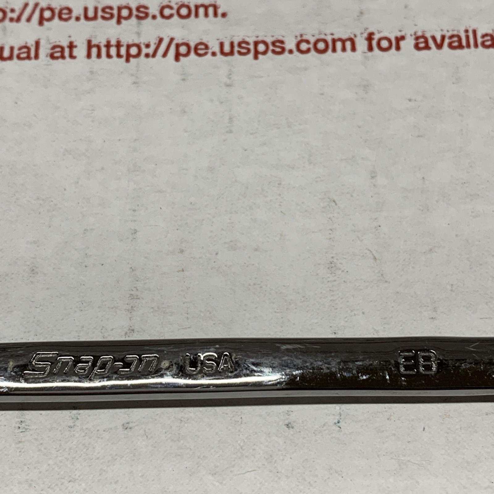 Snap On Tools XDRE08 Inverted E8 Torx Non-Reversible Ratcheting Box Wrench NEW