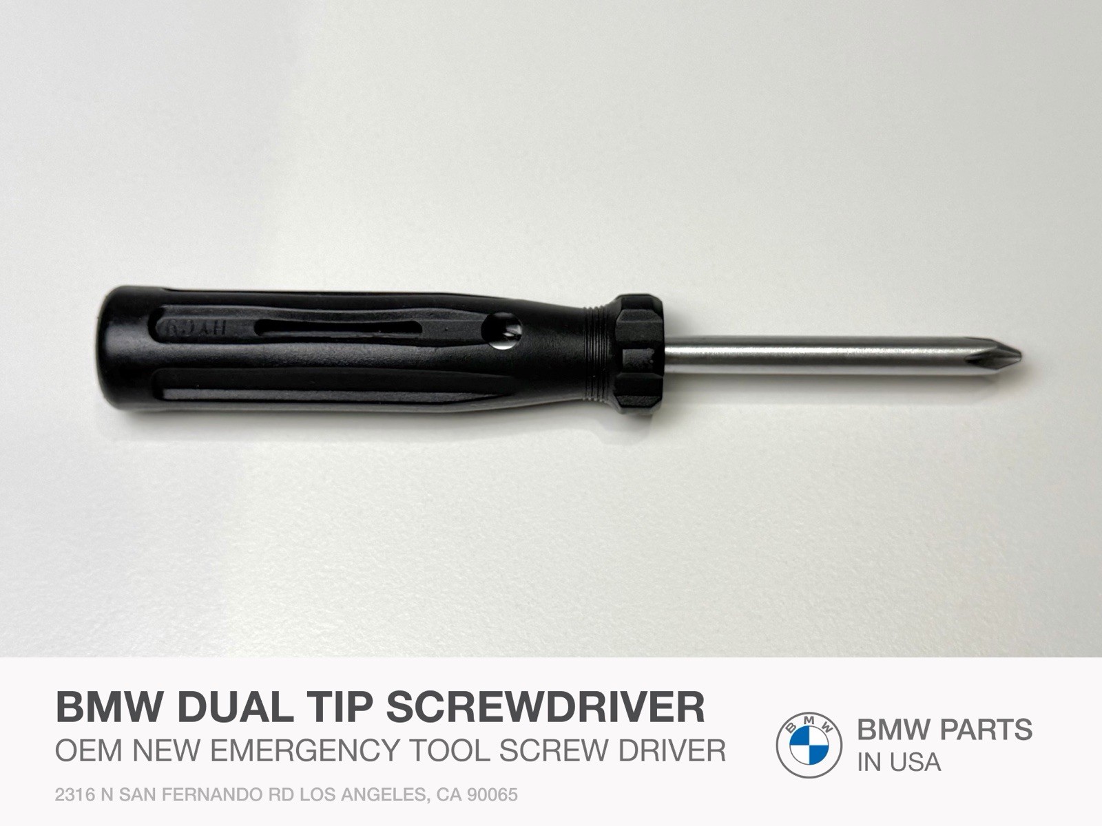 OEM BMW Double-Ended Screwdriver 71111179629 — Genuine Tool for BMW Tool Kit