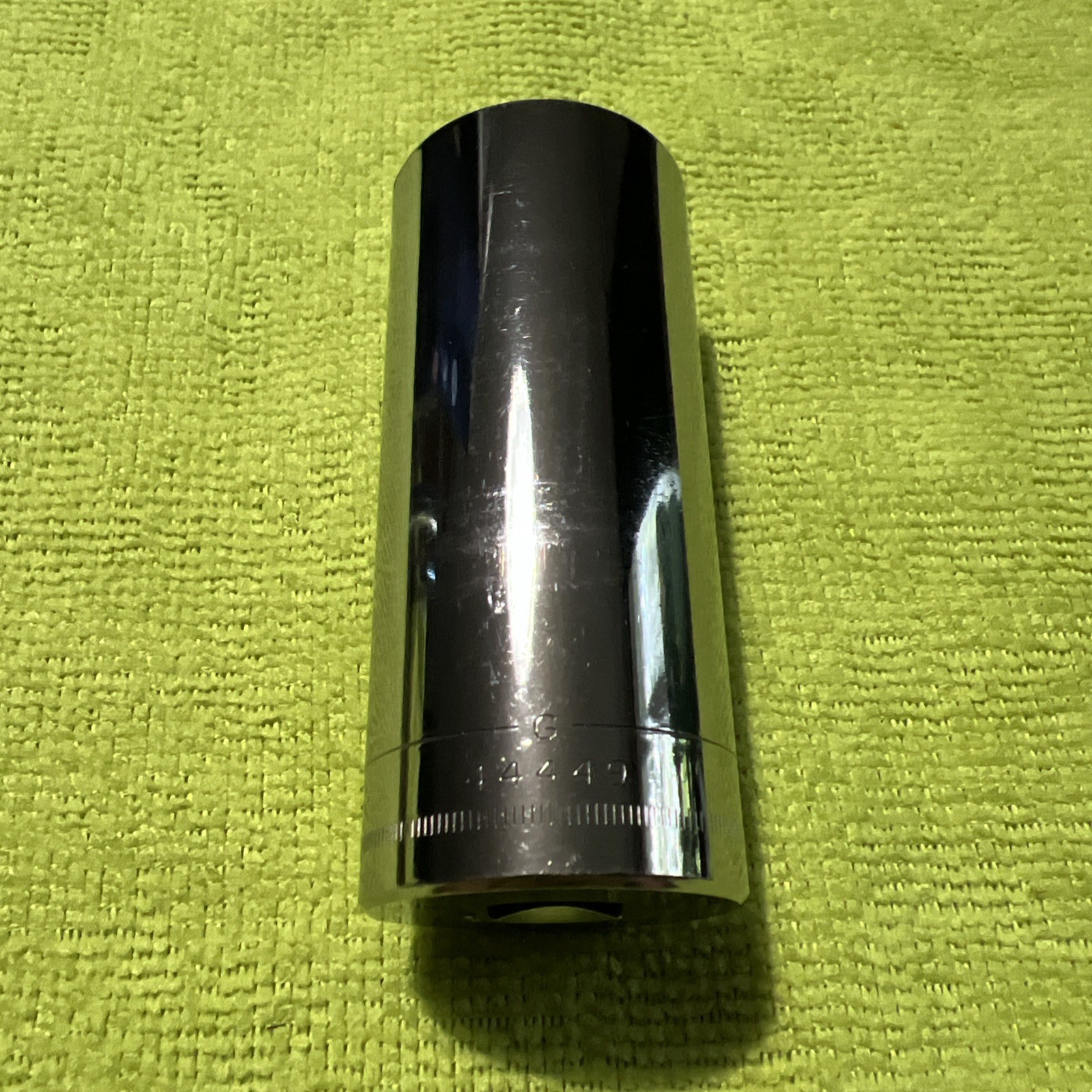 Craftsman USA 27mm Metric Deep Well Chrome Scoket 44449 G series USA