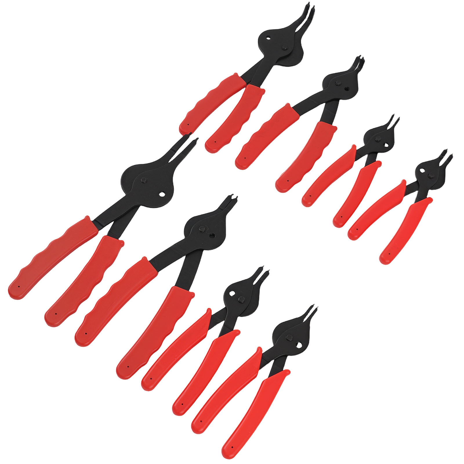 Mechanic Snap Ring Pliers Set with Pick Tools for Auto Repair Maintenance Kit