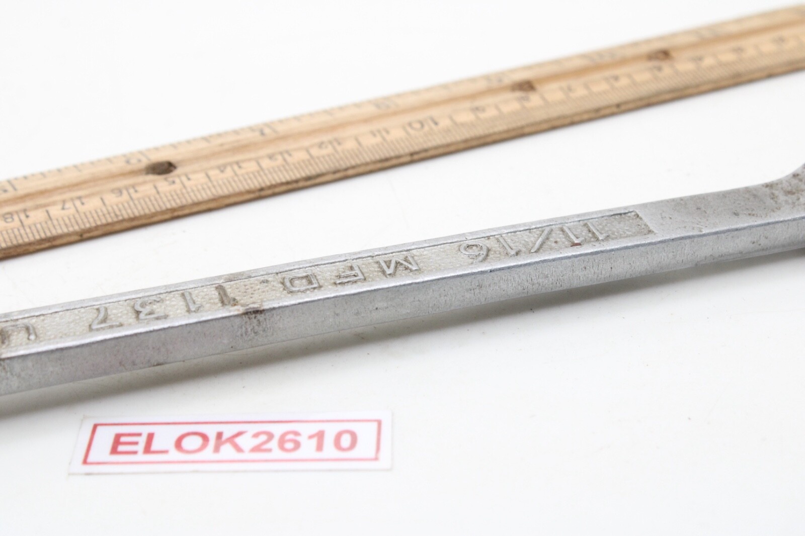 Plomb 1137 25/32″ X 11/16″ 12 Point SAE Box End Wrench 11″ Long USA