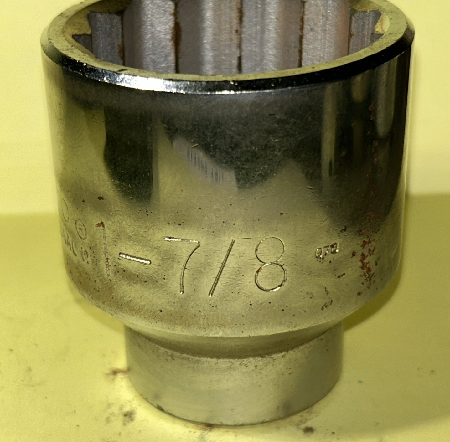 1-7/8” Socket Proto Model 5560 12 Point Professional Socket Made In USA