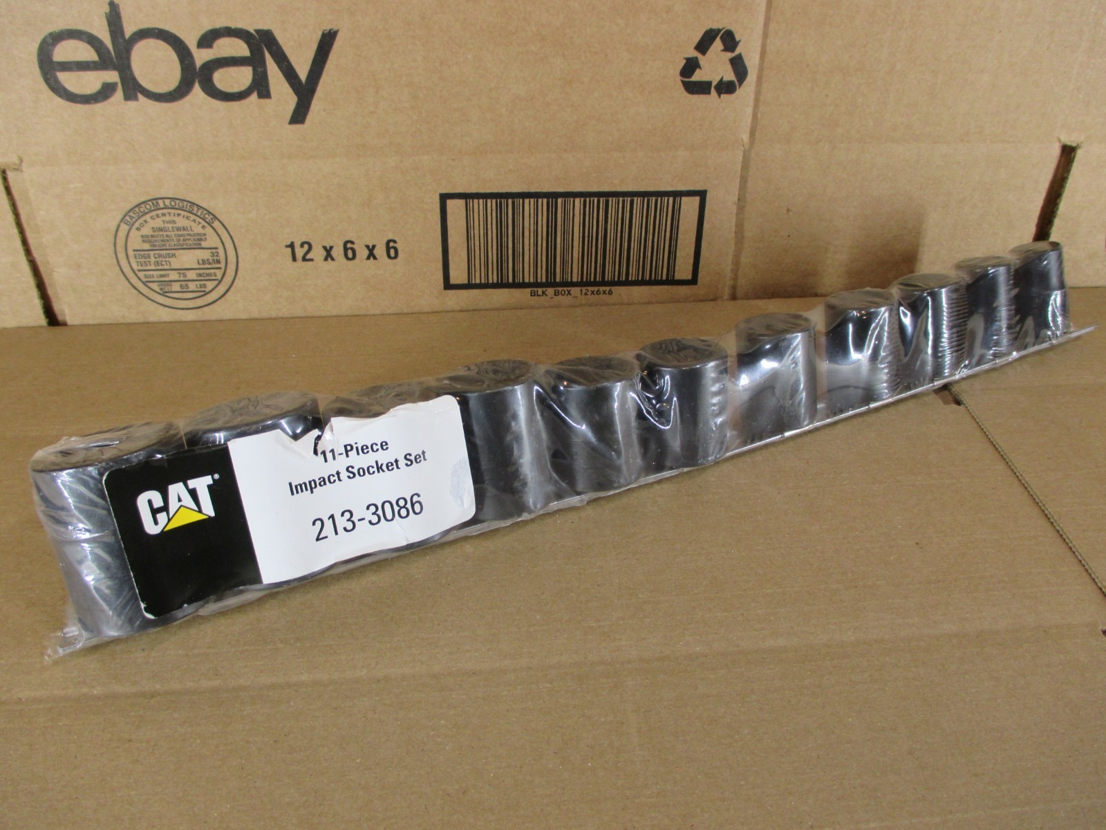 CAT by Snap-On 1/2″ Drive 11pc Shallow SAE 6pt Impact Socket Set 1/2″-1 1/8″ NEW
