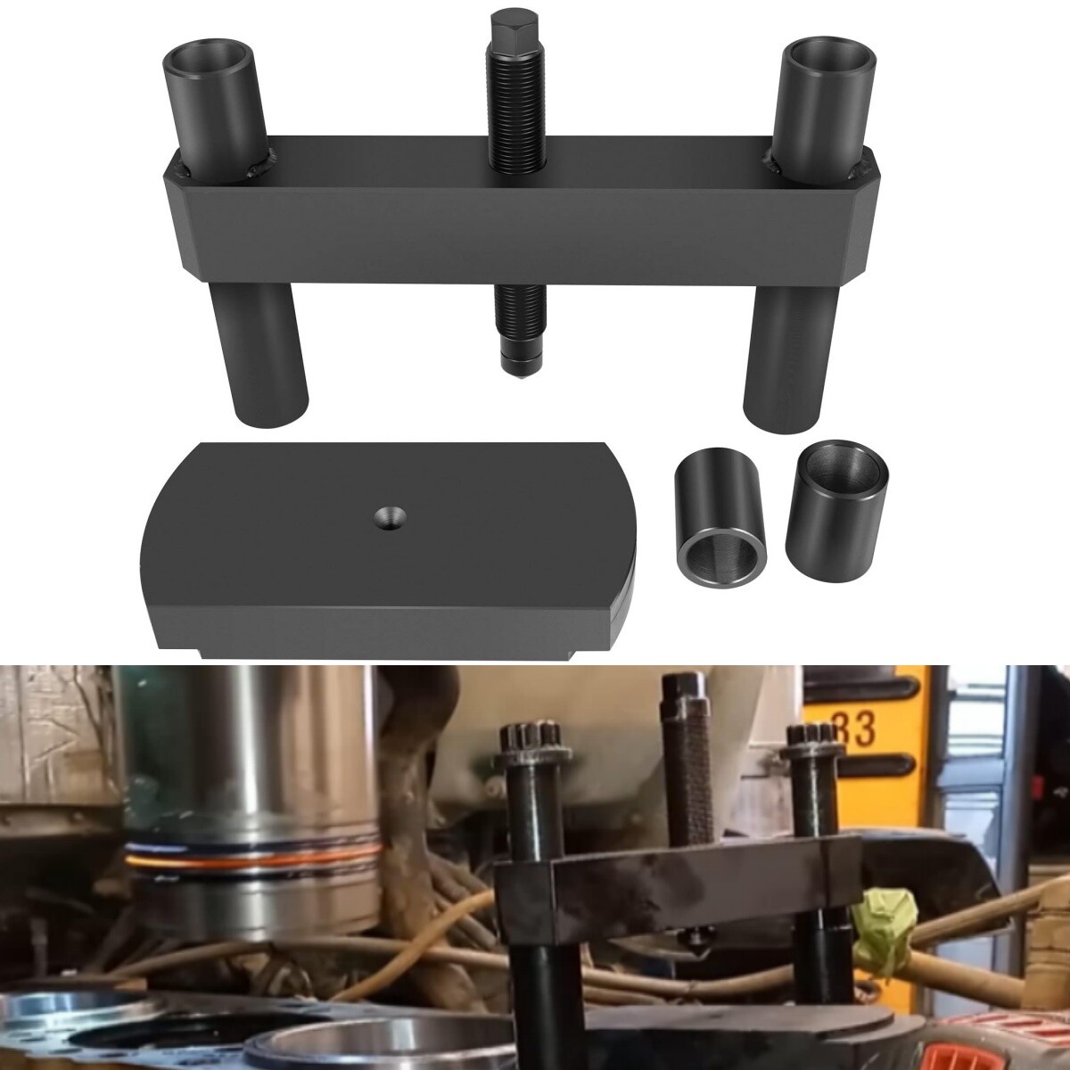 3164606 For Cummins ISX X15 Heavy Duty Cylinder Liner Press Installer Tool