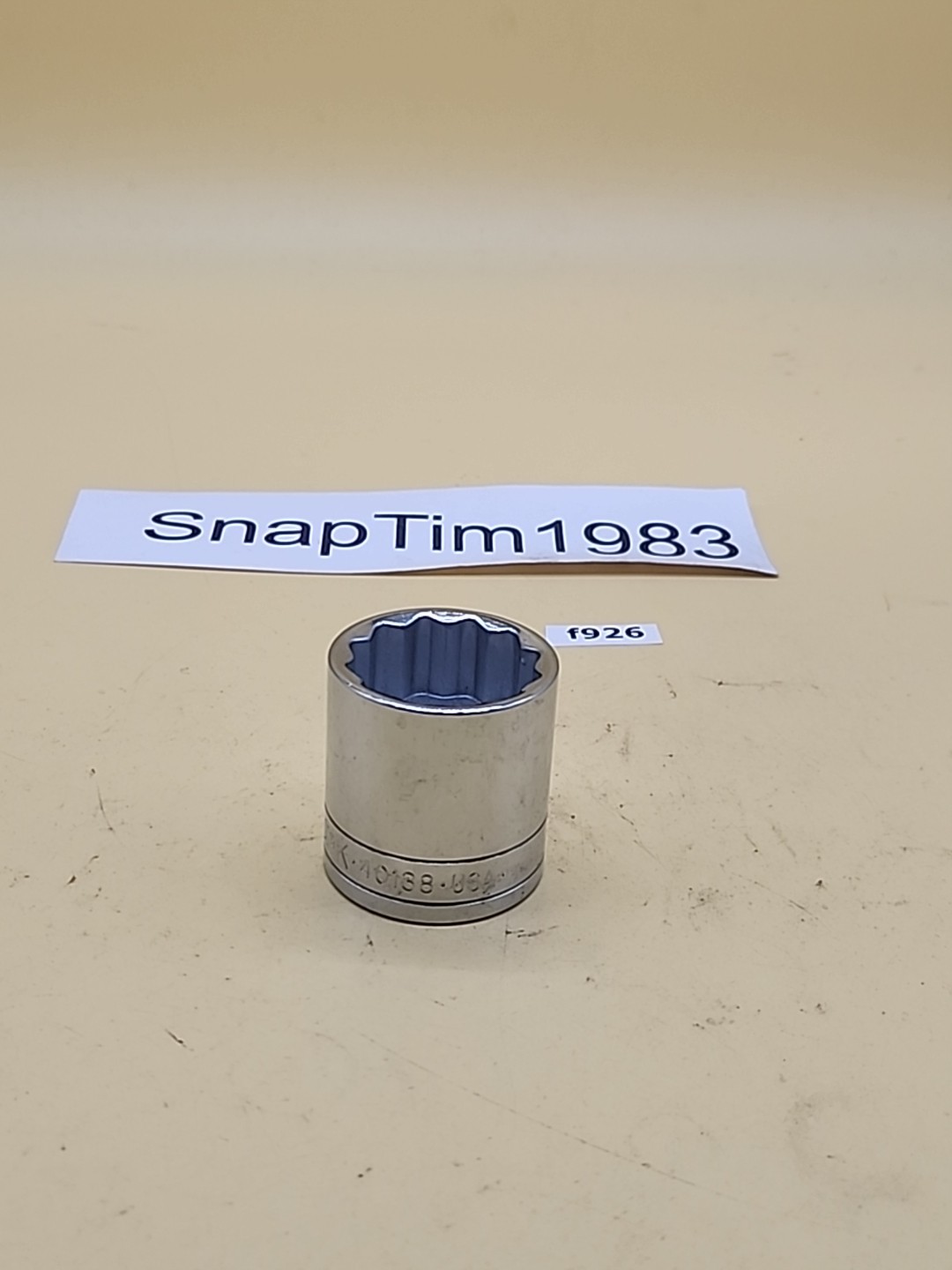 S-K Tools Socket 1/2″ Drive 1-3/16″ #40138 USA