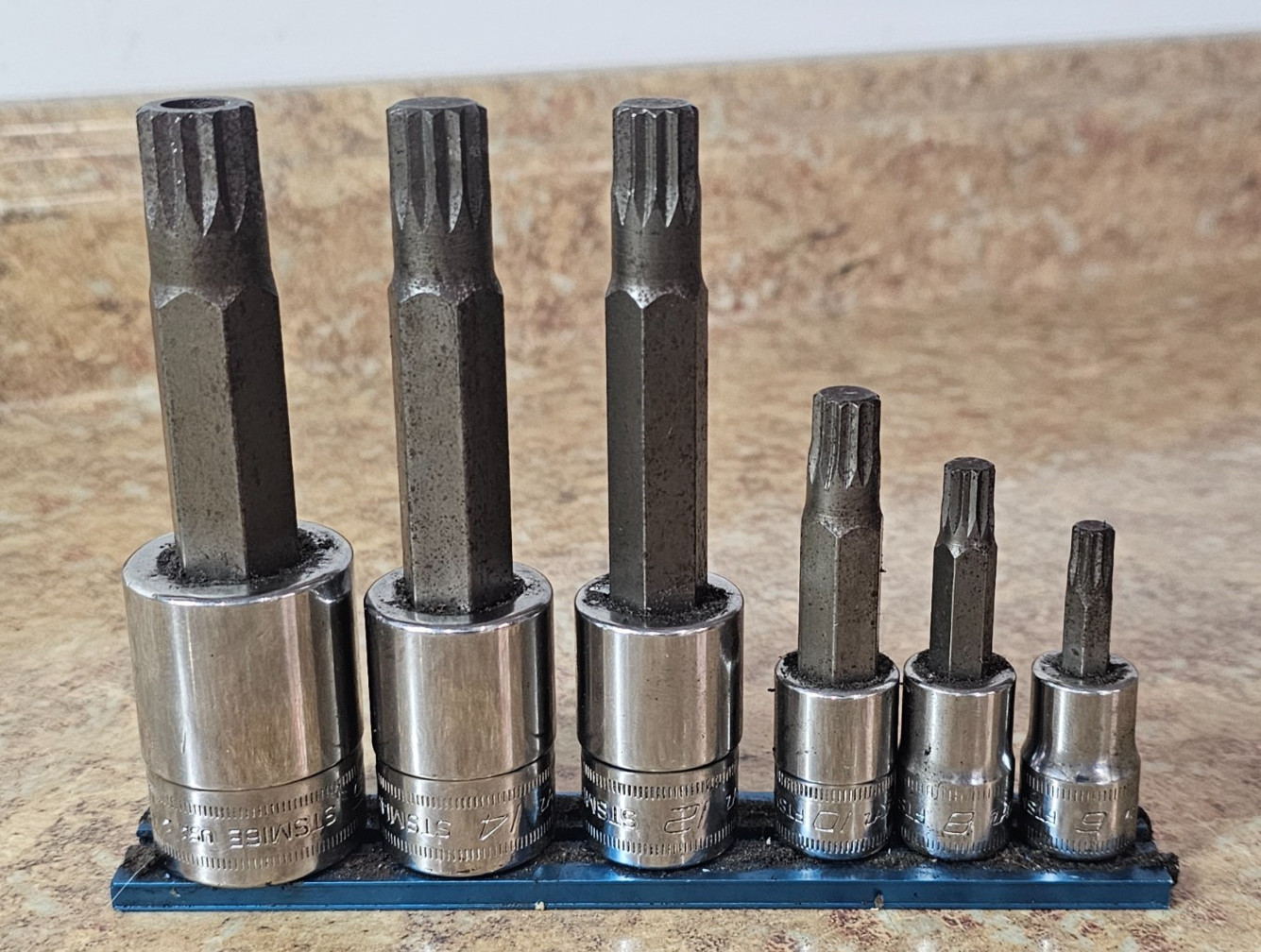 Snap-on Metric Triple Square Socket Driver Set 6pcs 1/2″ & 3/8″ DR TSSKIT