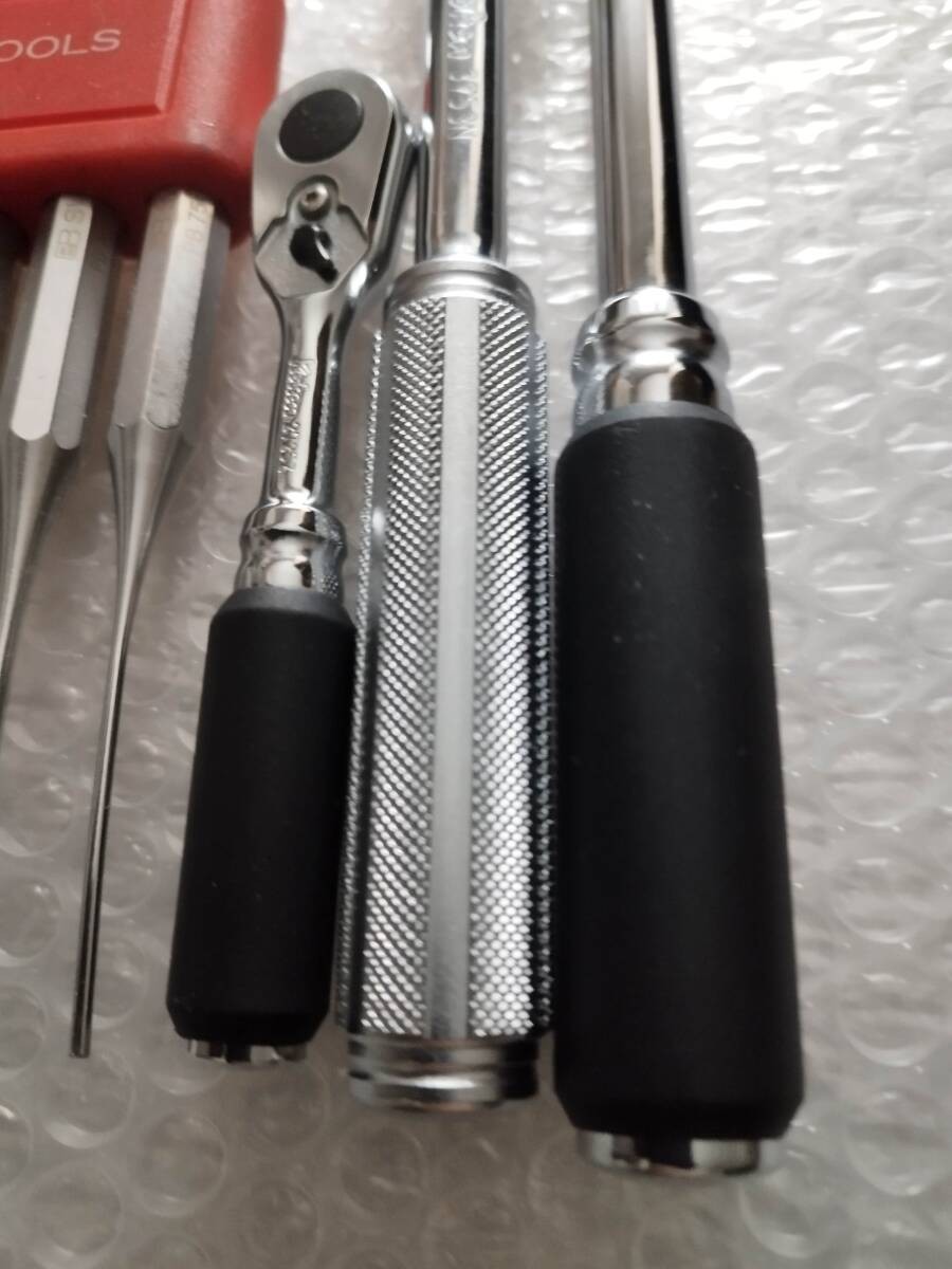 Ratchet handle combination player pliers pin punch tool set KOKEN KTC PBswiss