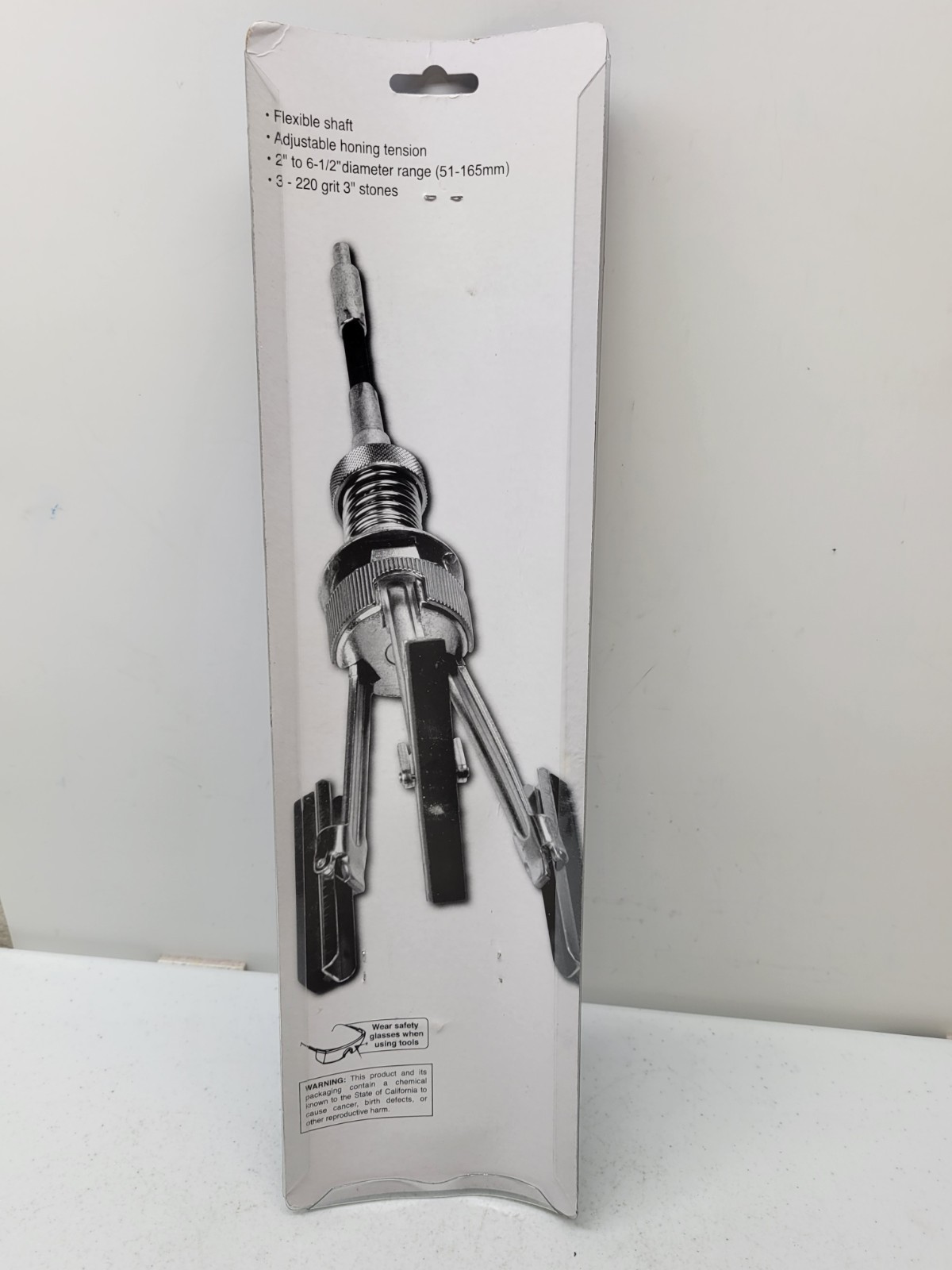 2″ to 6-1/2″ Diameter Range Flexible Shaft Engine Cylinder Hone 3-220 Grit 3″