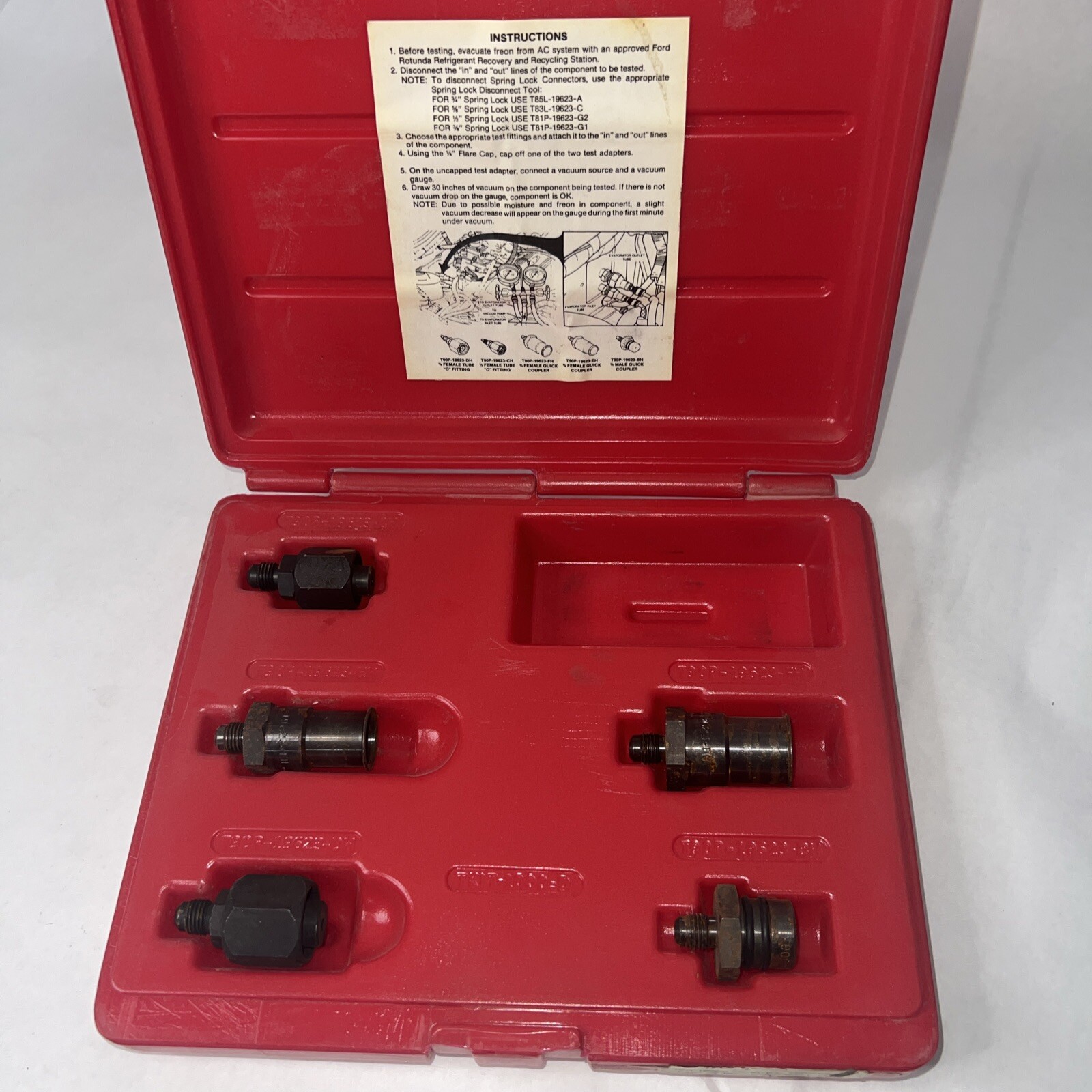 FORD ROTUNDA OTC TOOL TKIT-1000-D ESSENTIAL SERVICE KIT PART OF TKIT-1990-F/FM/F